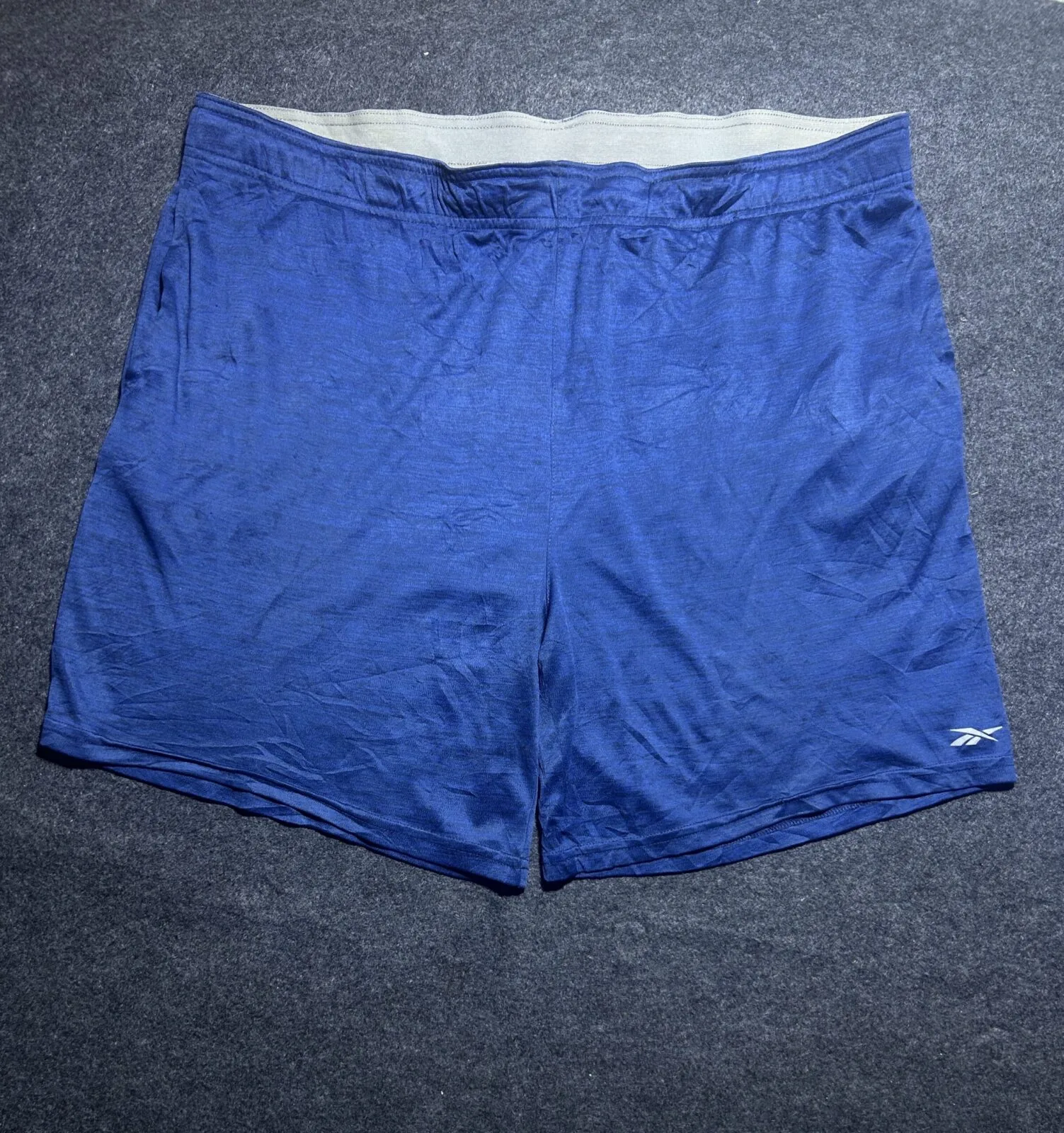 Reebok Blue Training Shorts front view