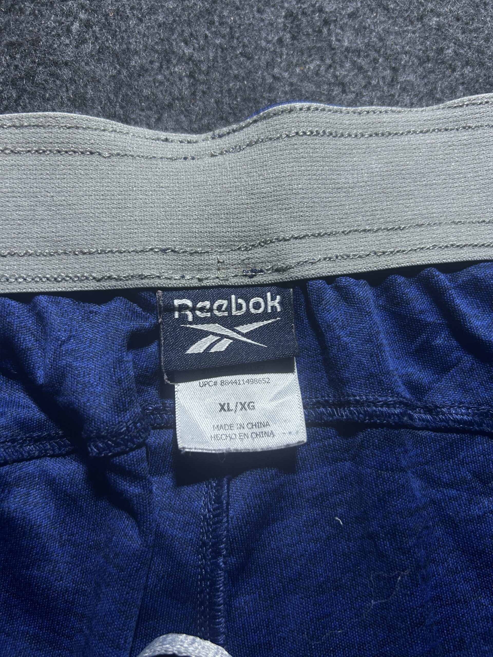 Reebok Blue Training Shorts back view