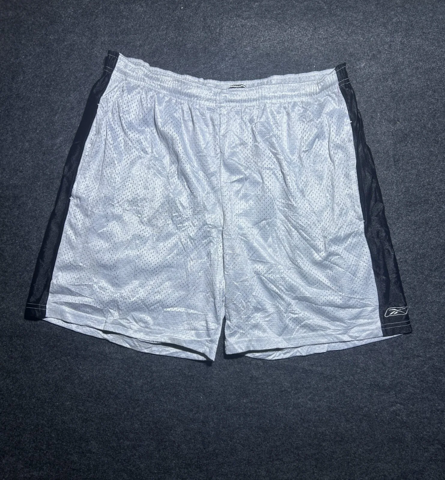 Reebok Grey Training Shorts front view