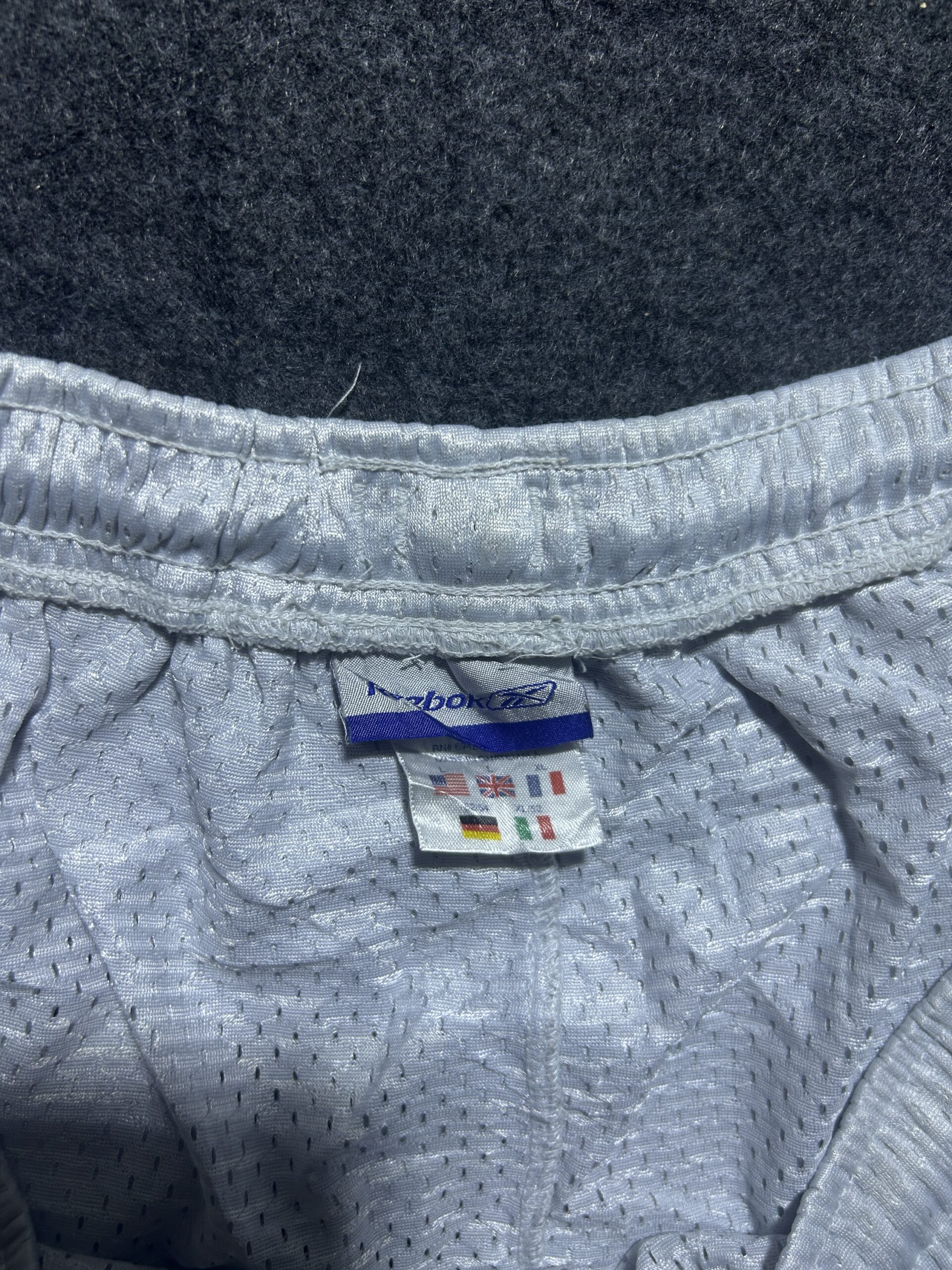 Reebok Grey Training Shorts detail view