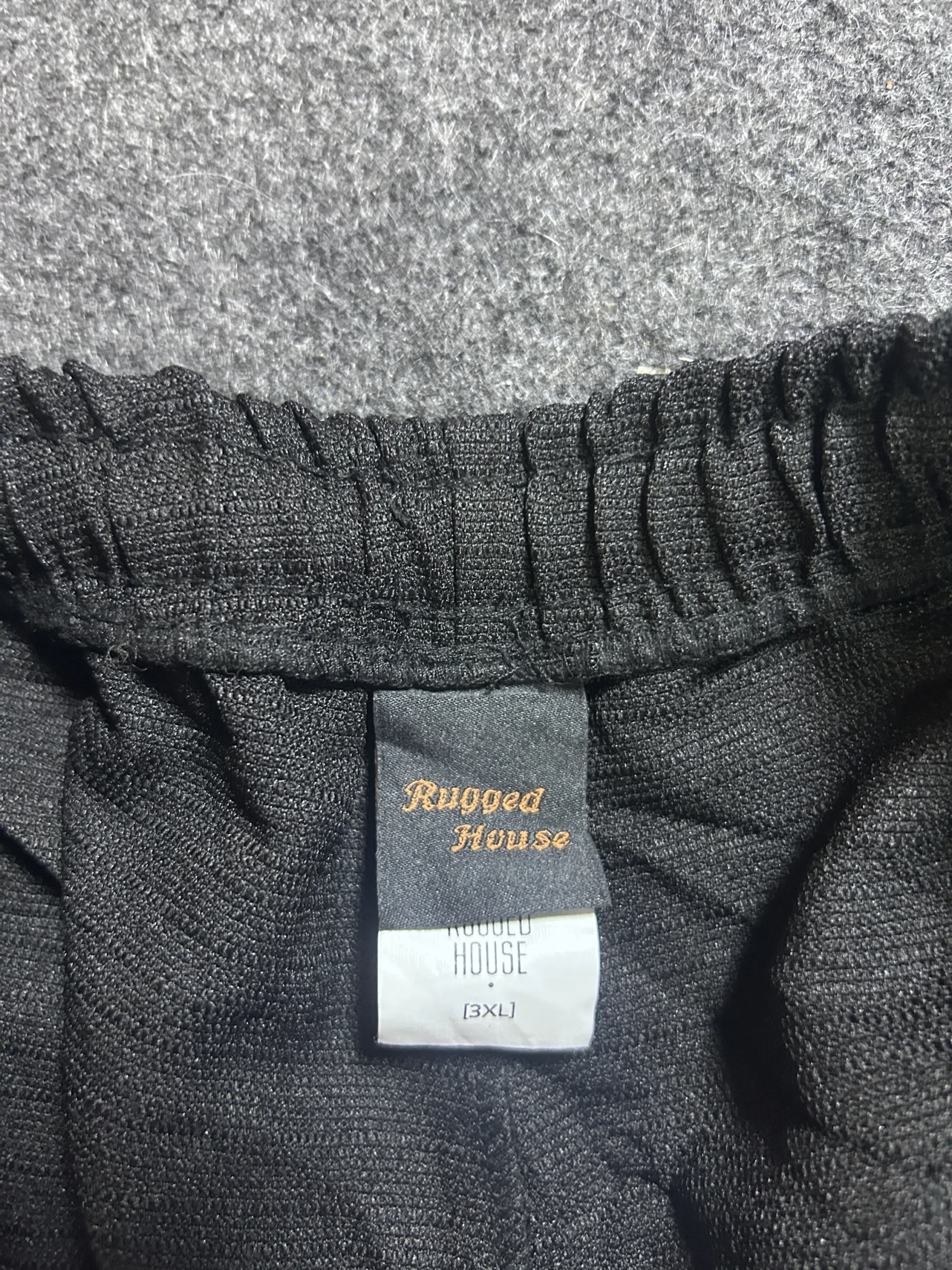 Black Pants back view