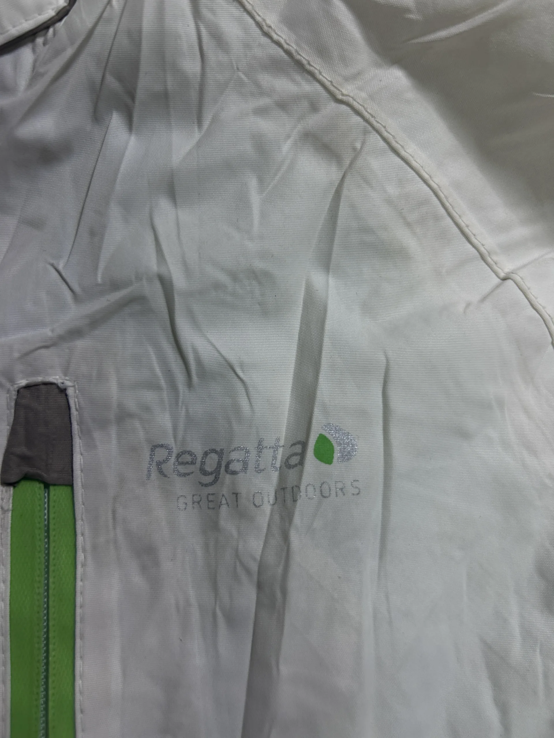White Jacket back view