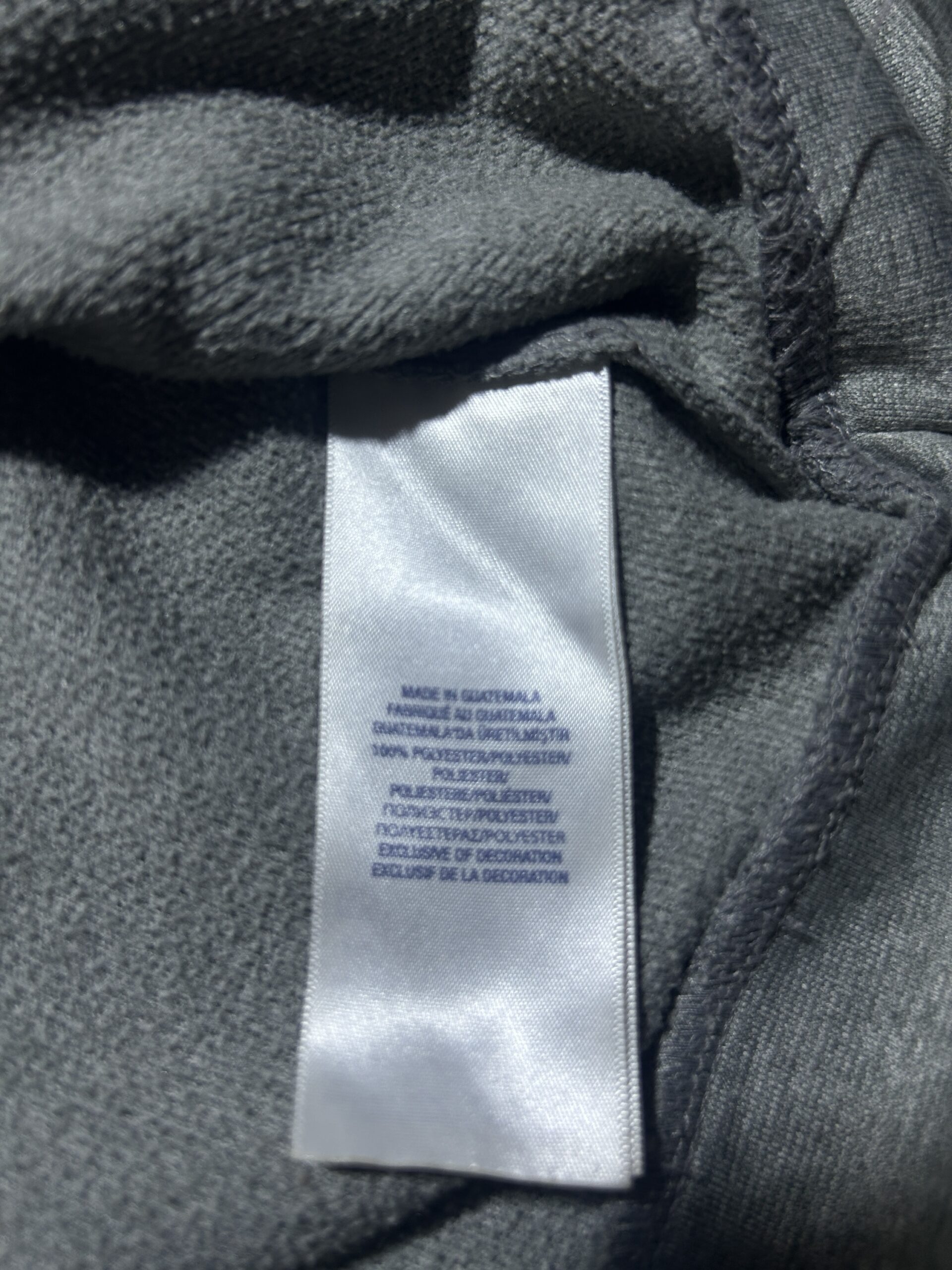 Ralph Lauren Grey Hoodie back view