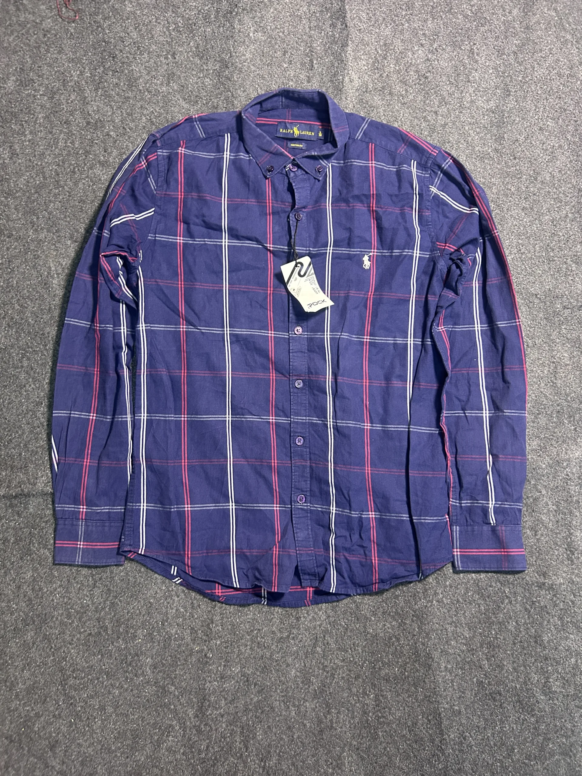 Ralph Lauren Navy Shirt front view