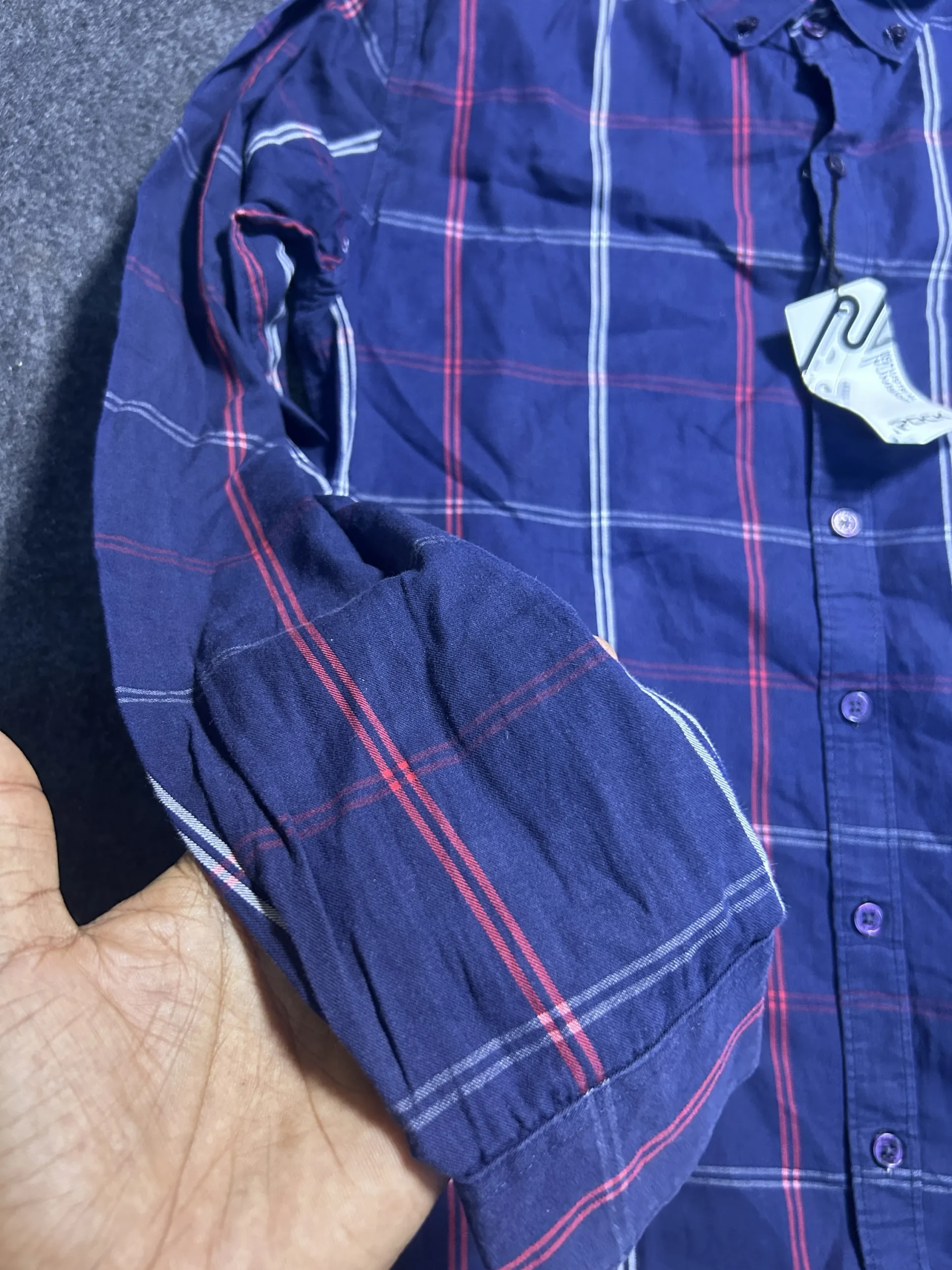 Ralph Lauren Navy Shirt back view