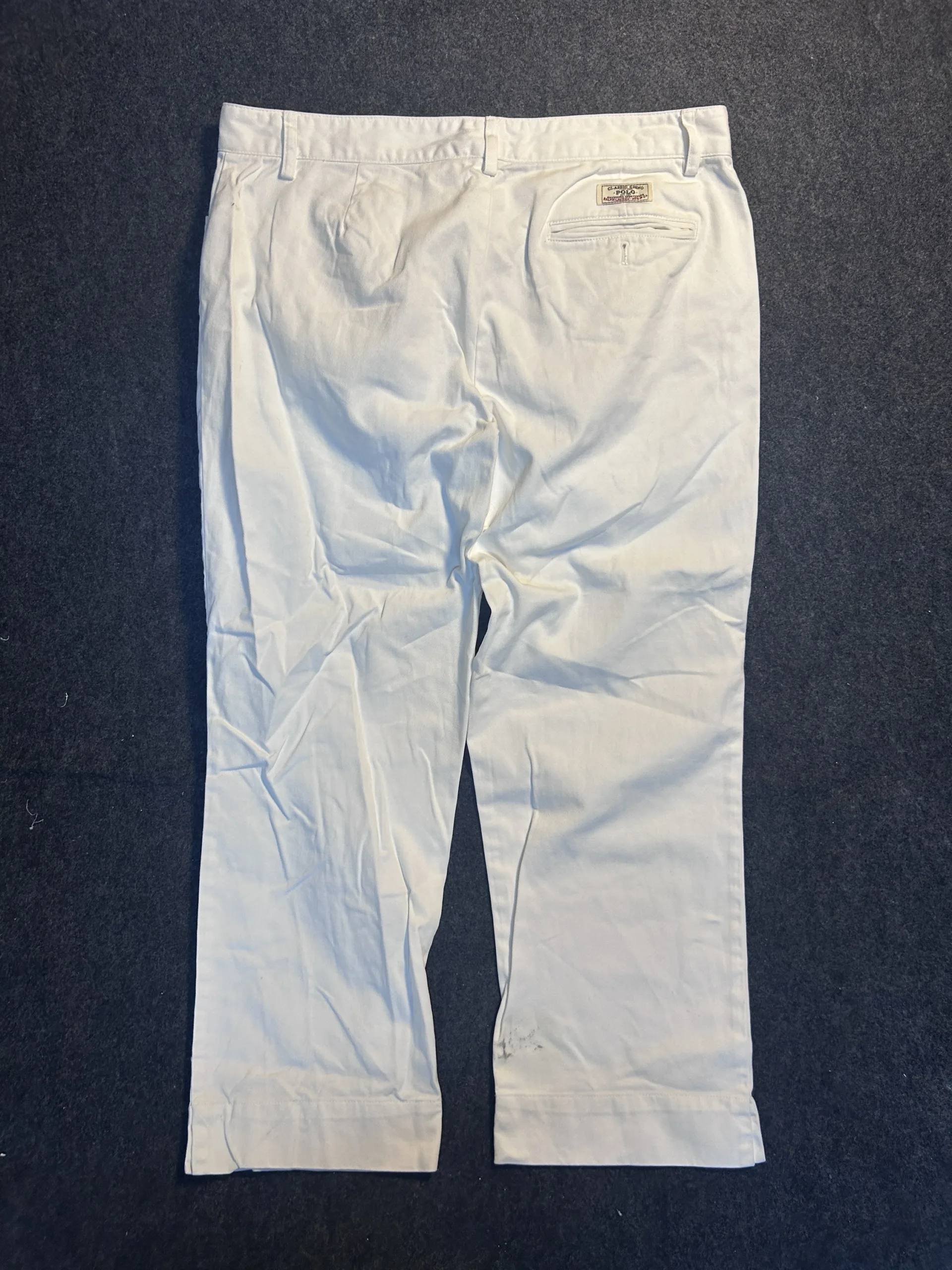 Ralph Lauren White Trousers alternate view