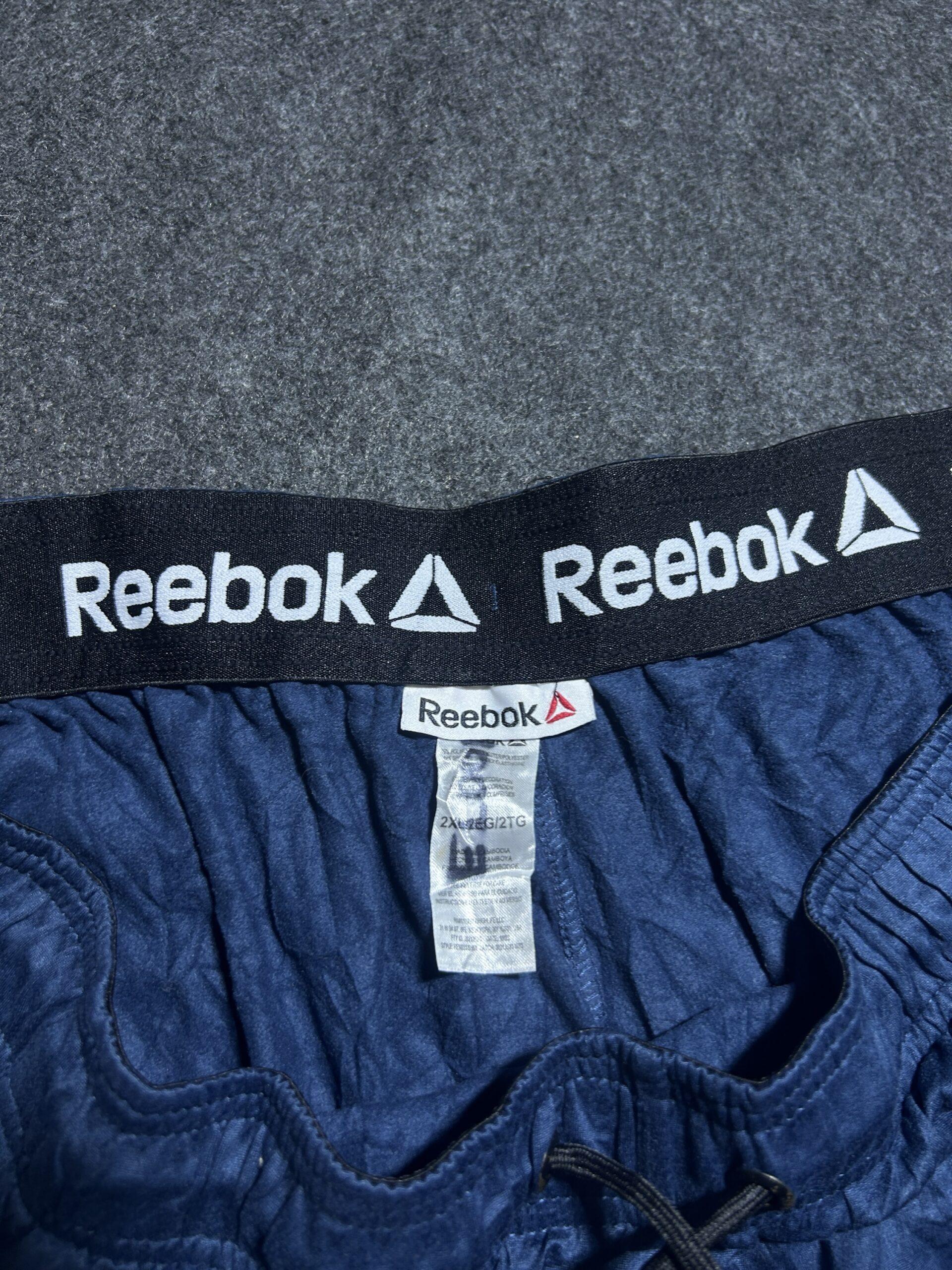 Reebok Navy Shorts back view