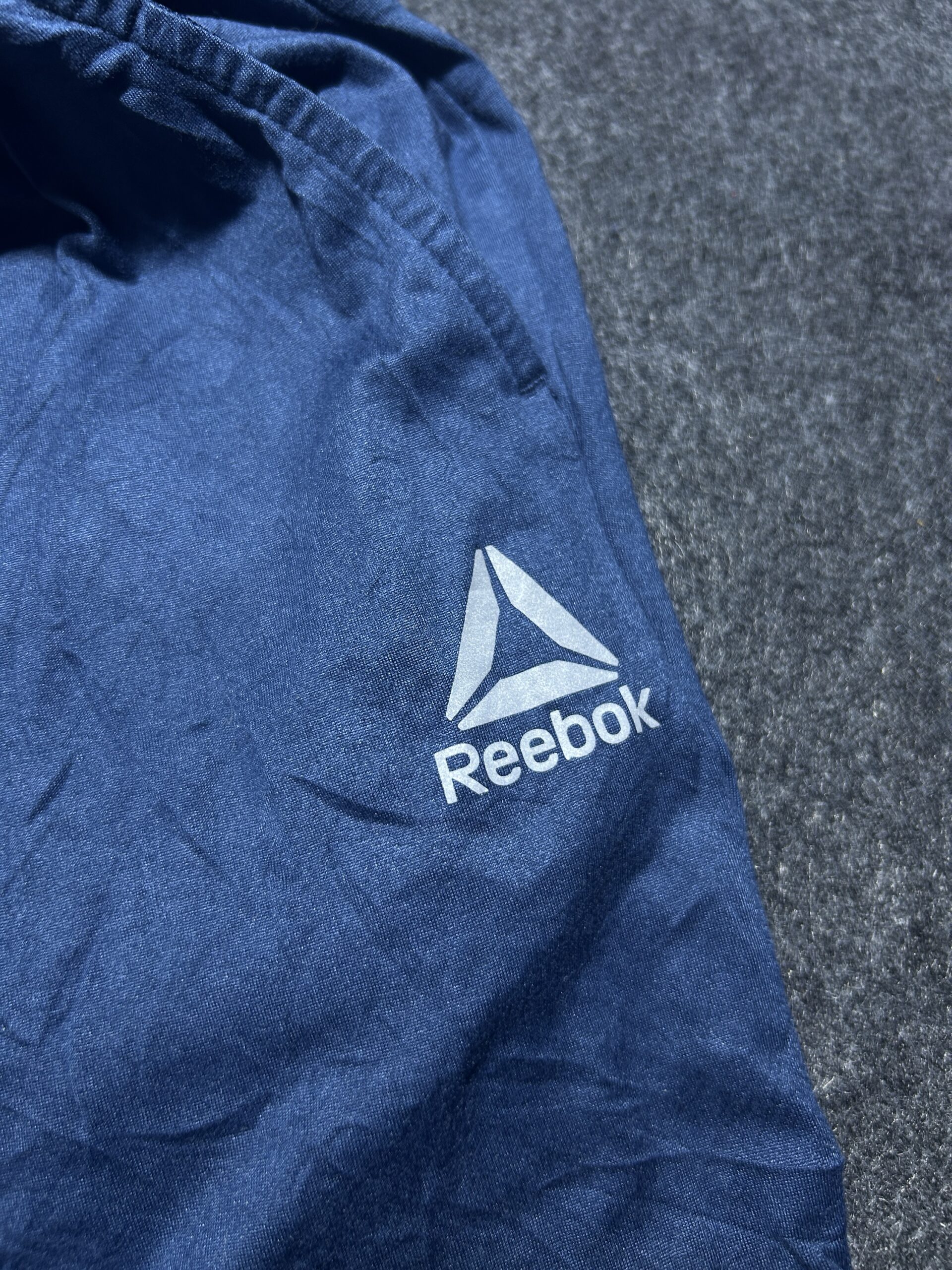 Reebok Navy Shorts detail view
