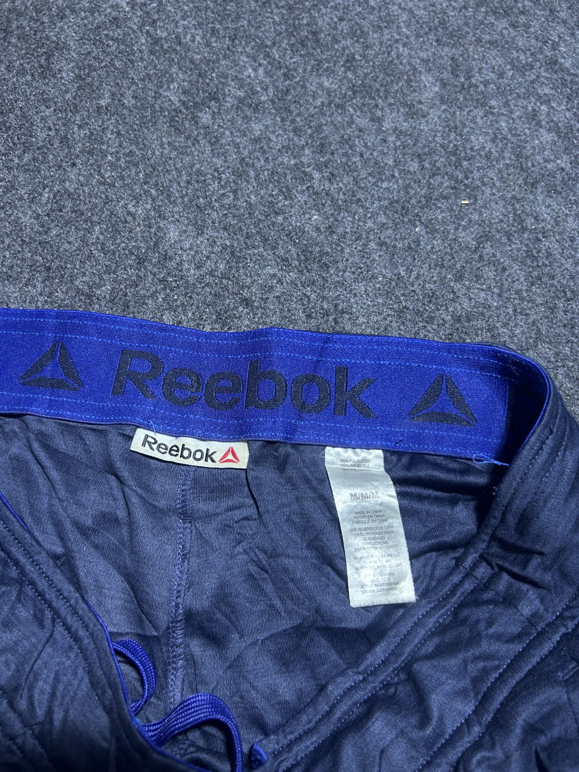 Reebok Navy Training Shorts detail view