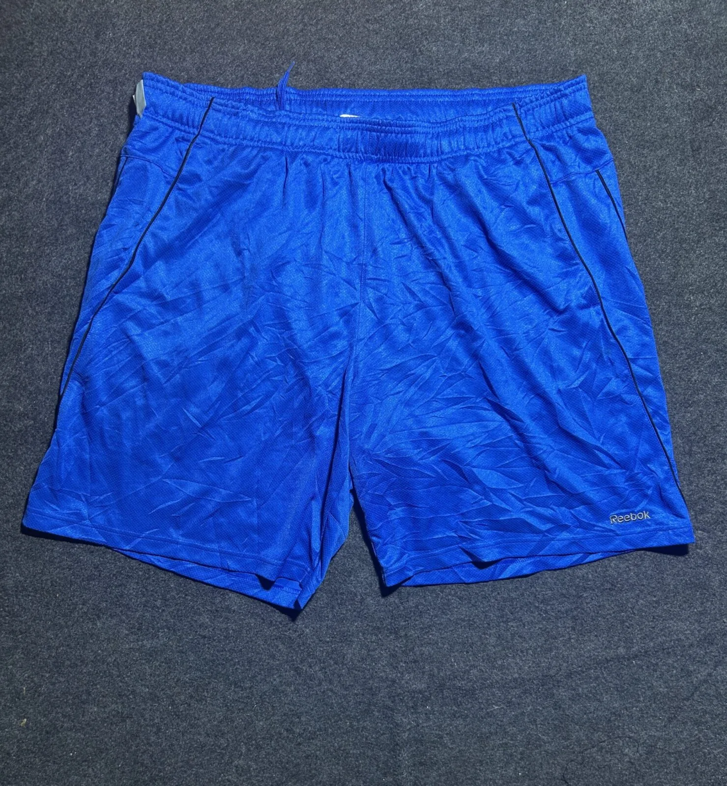 Reebok Blue Training Shorts front view