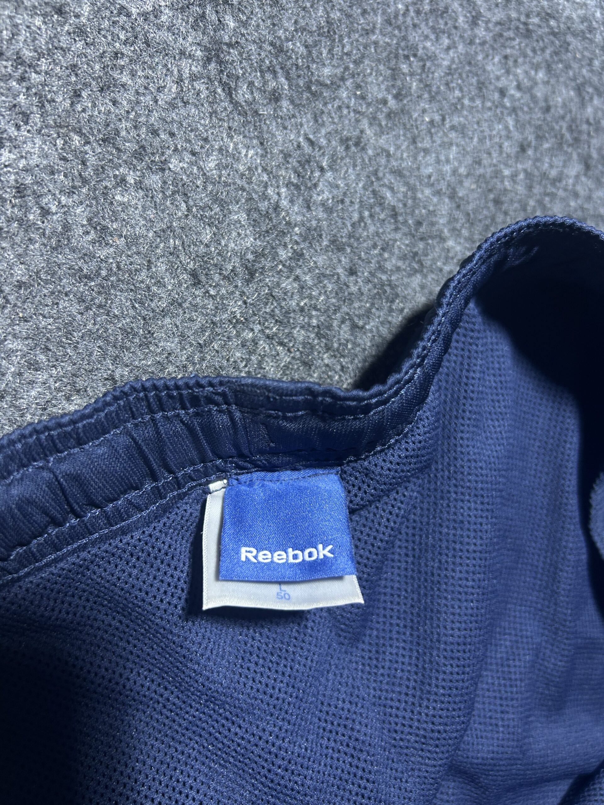 Reebok Navy Track Pants back view