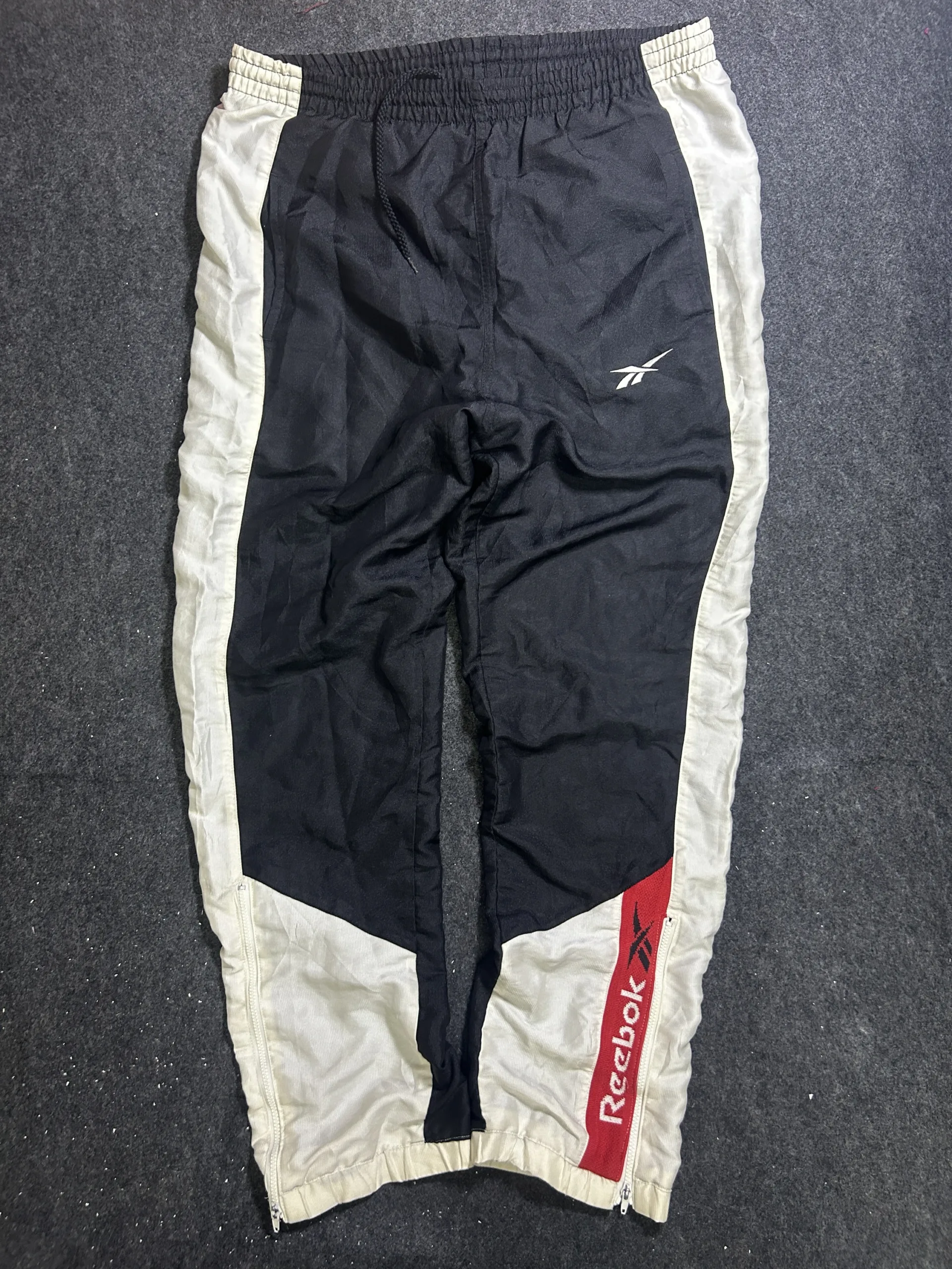 Reebok Black Track Pants front view