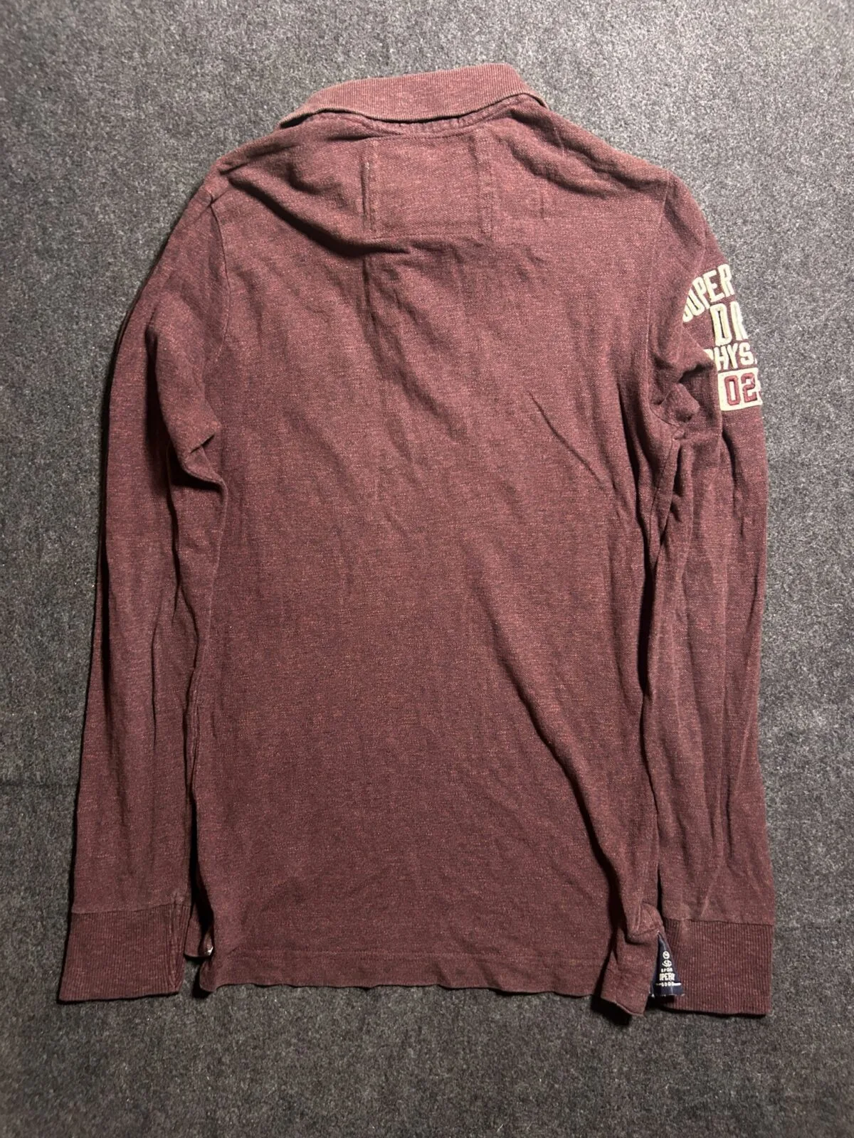 Superdry Maroon Polo Shirt alternate view
