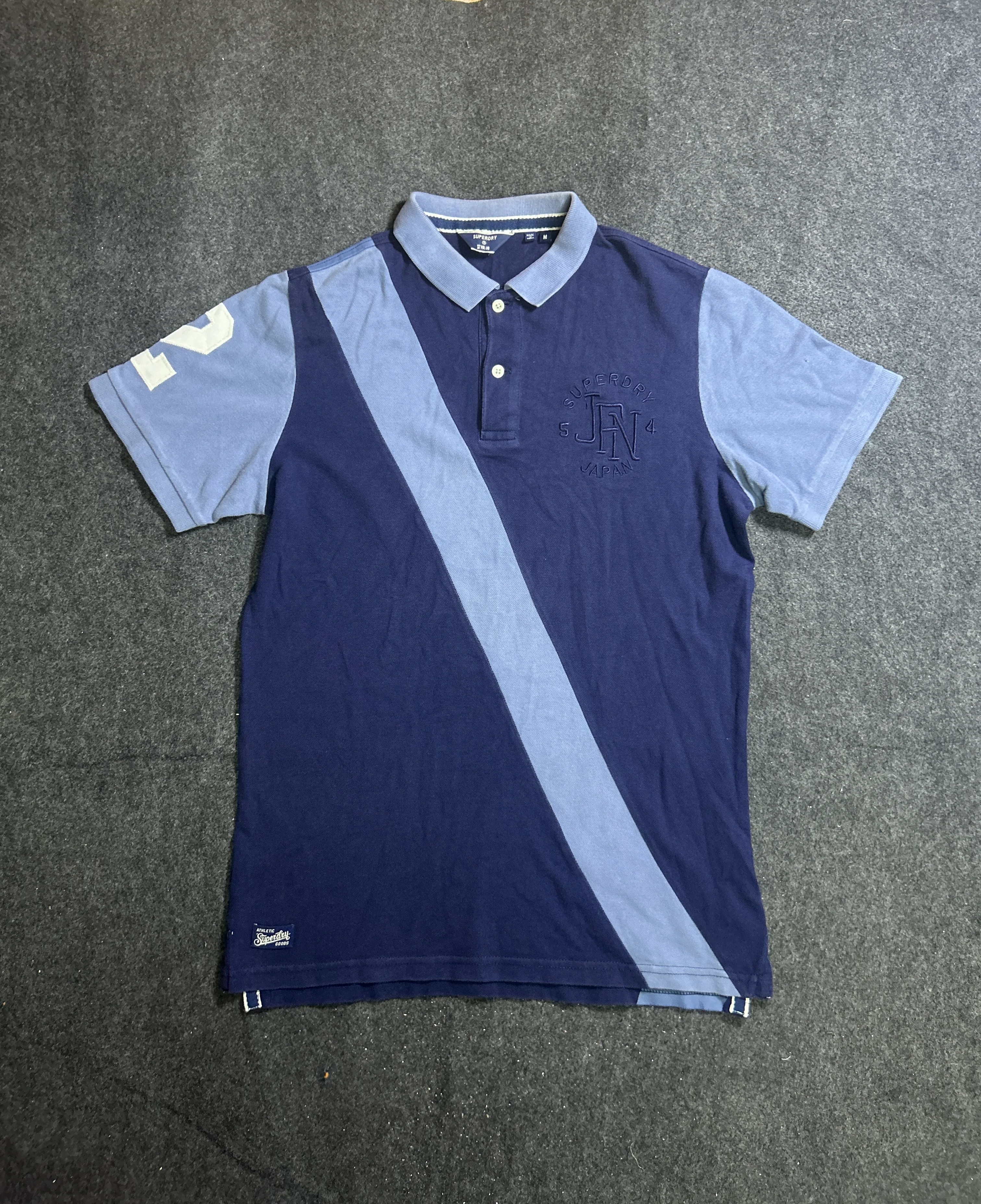 Superdry Navy T-Shirt front view