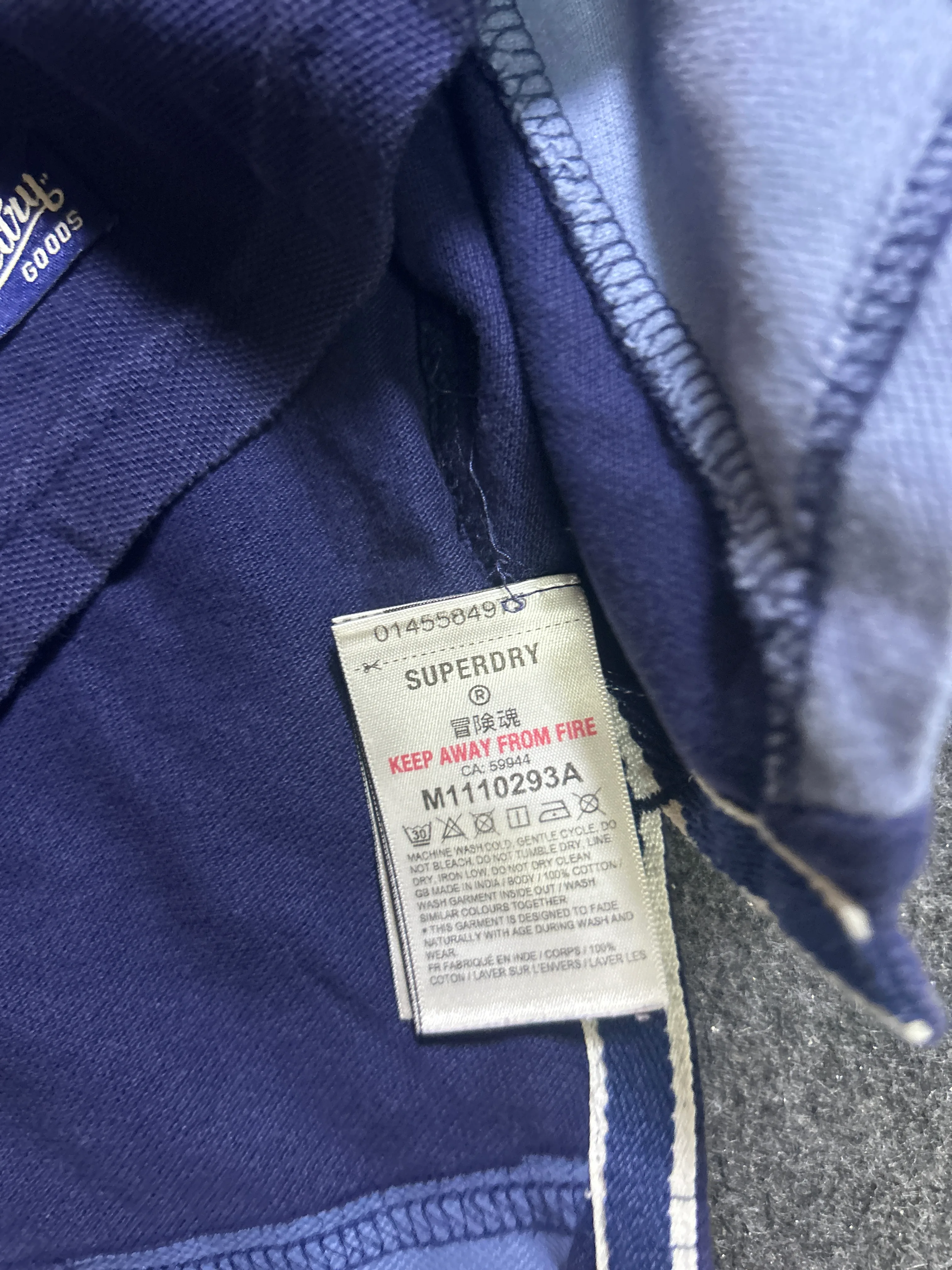 Superdry Navy T-Shirt alternate view