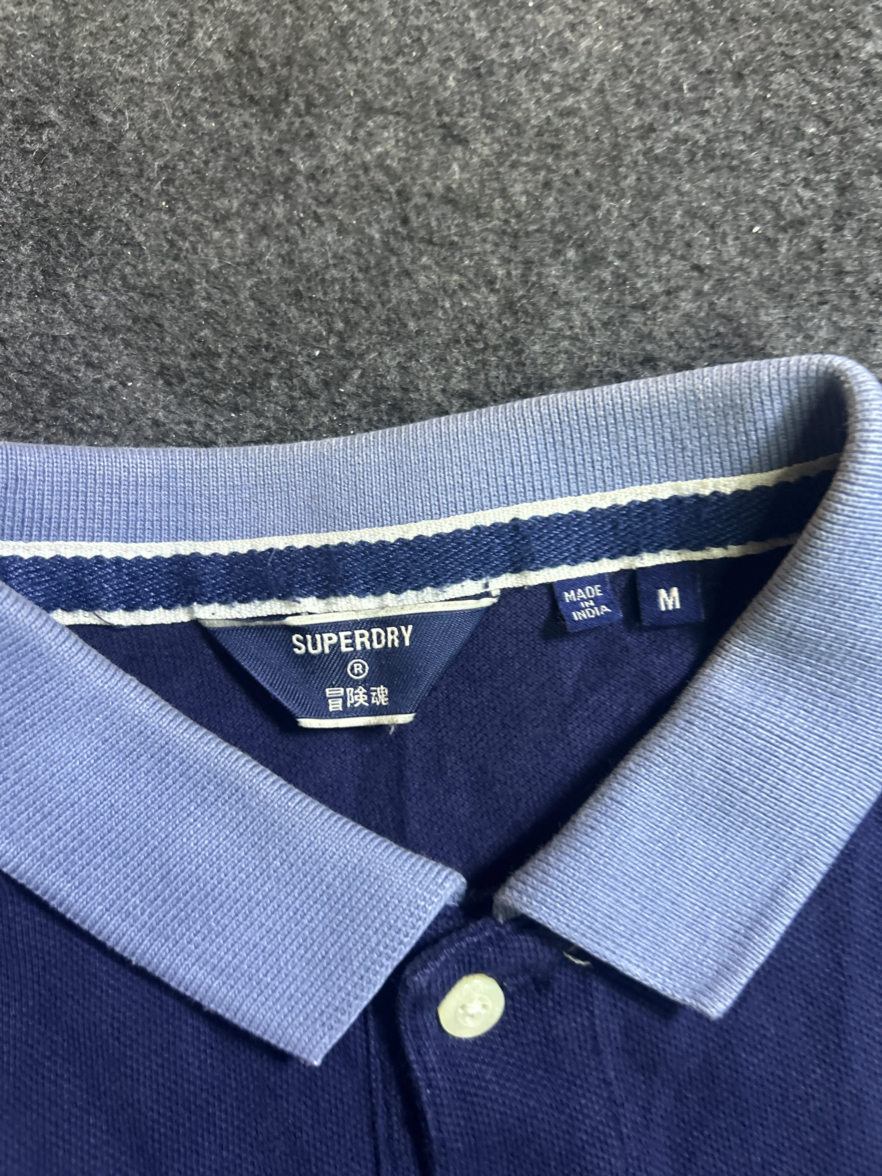 Superdry Navy T-Shirt back view