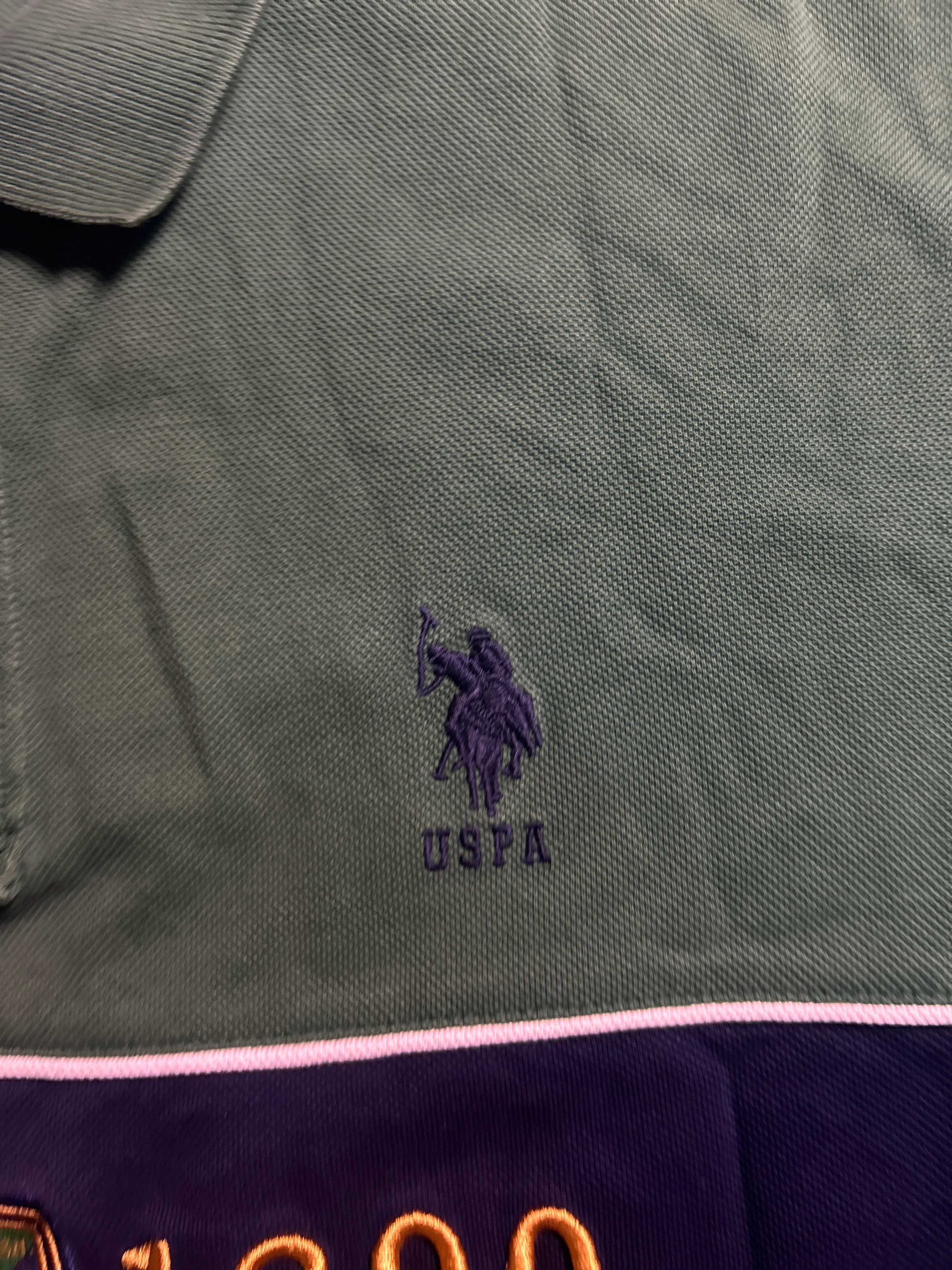 U.S. Polo Assn. Navy Track Pants back view