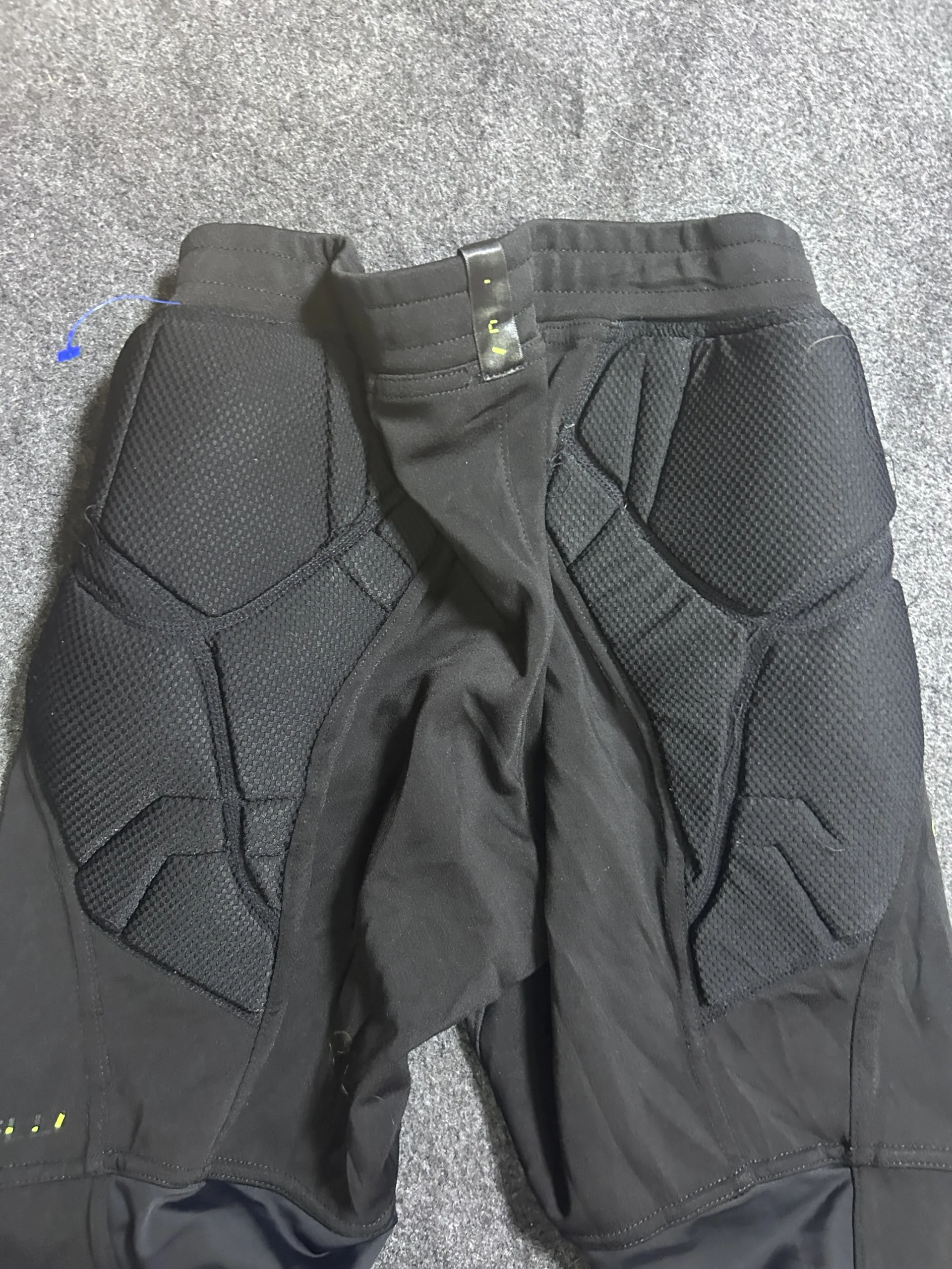 Black Pants back view