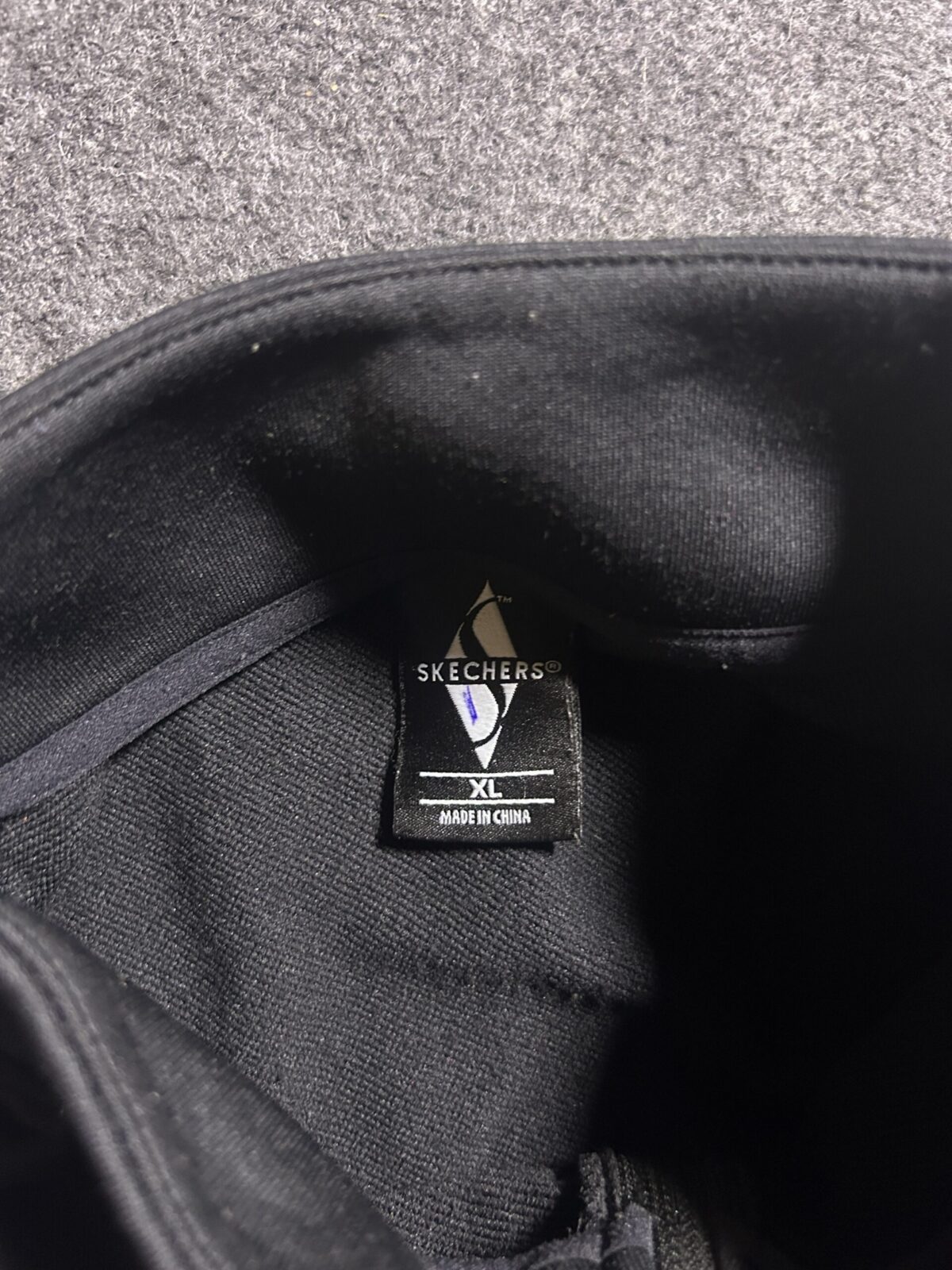 Black Sweatshirt back view