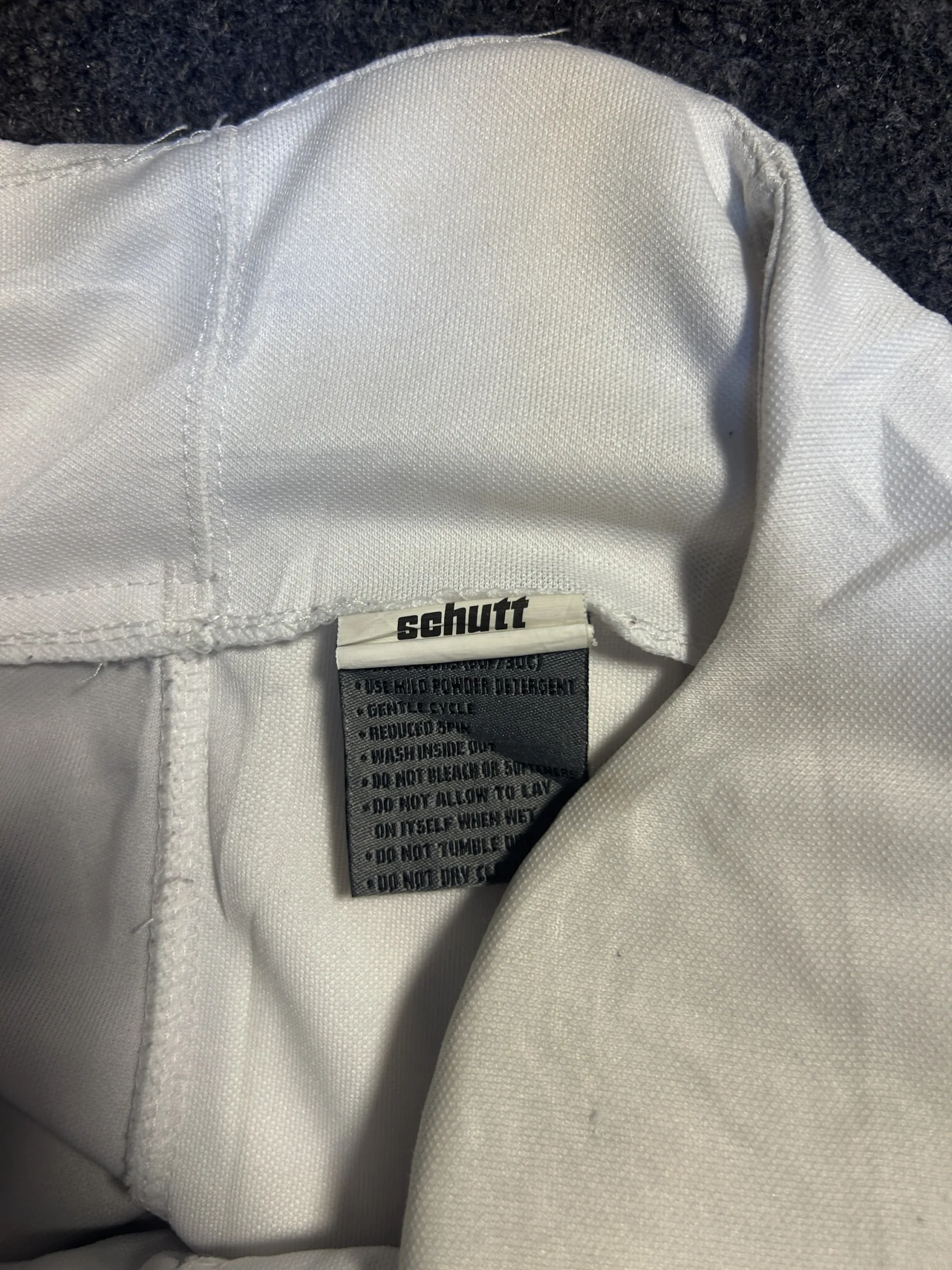 White Shorts detail view