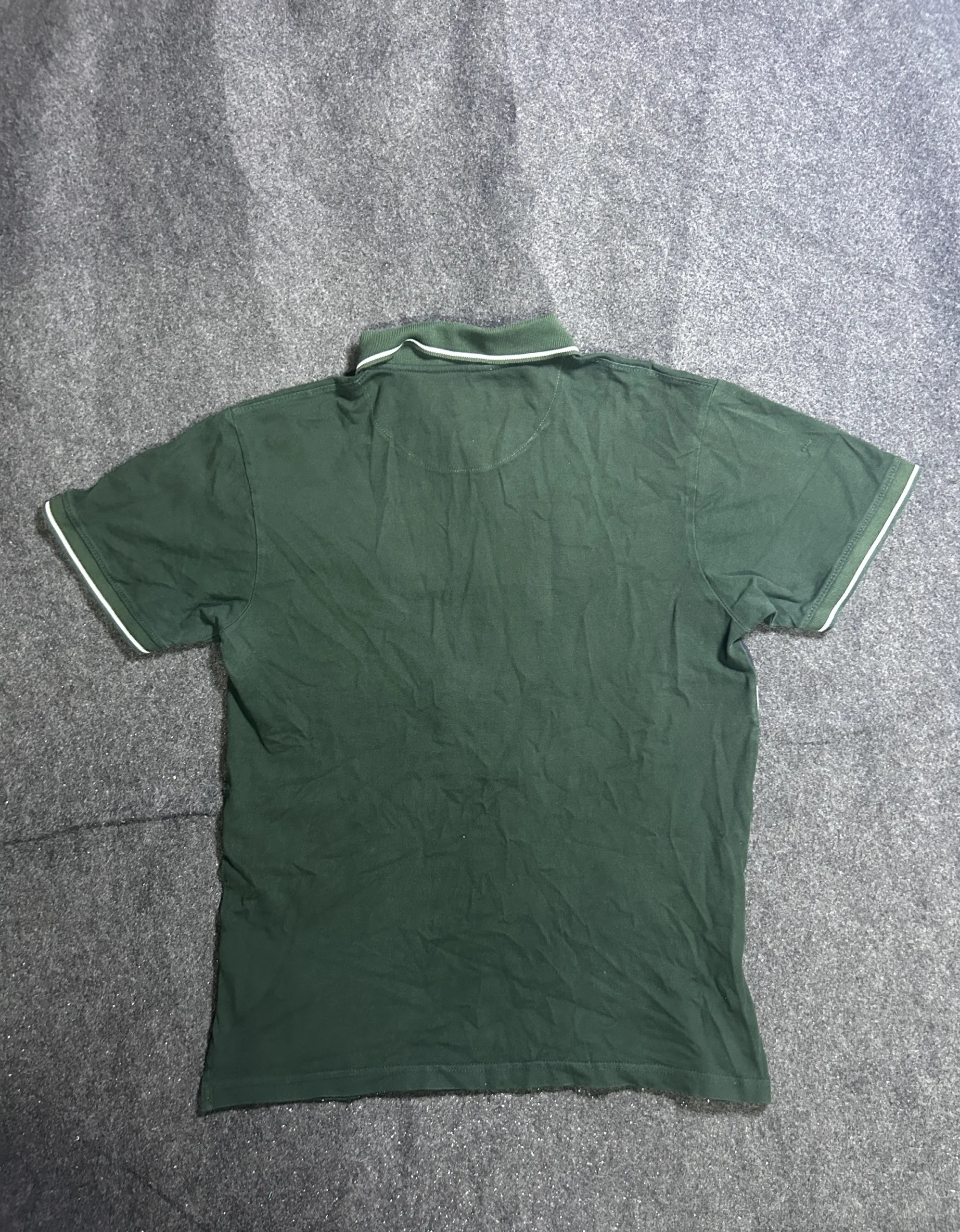 Tommy Hilfiger Green Polo Shirt detail view