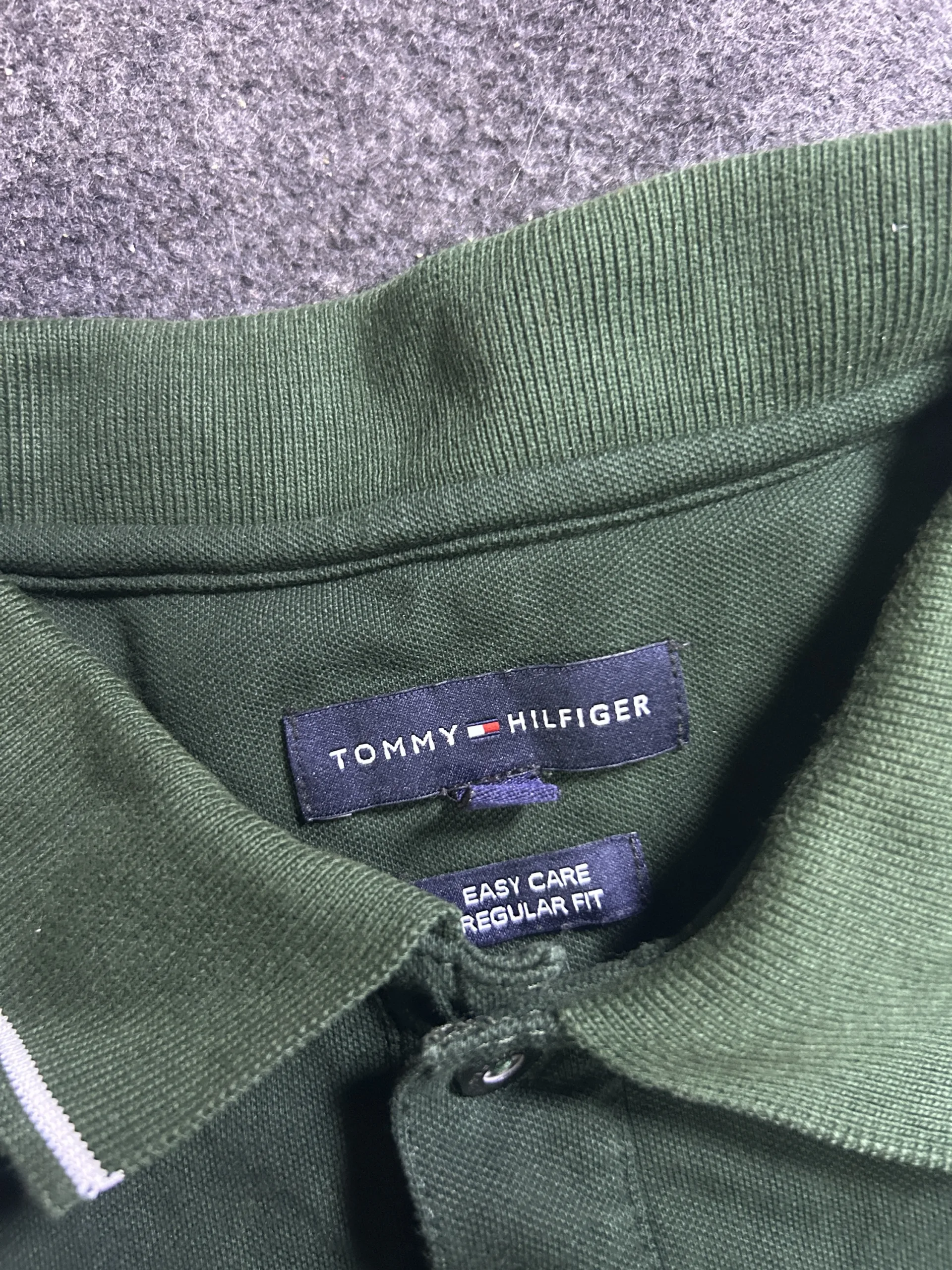 Tommy Hilfiger Green Polo Shirt alternate view