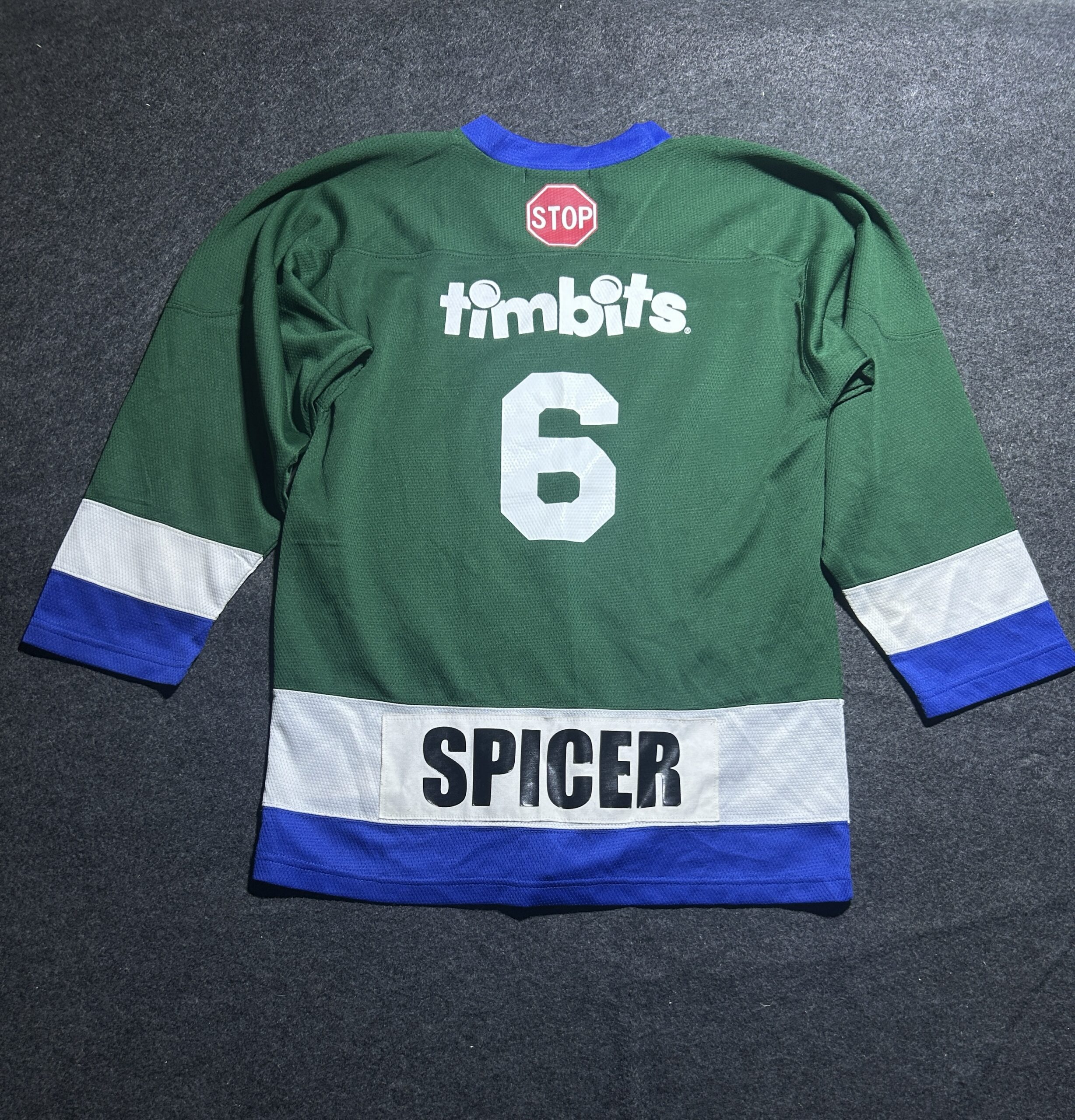 Blue Jersey detail view
