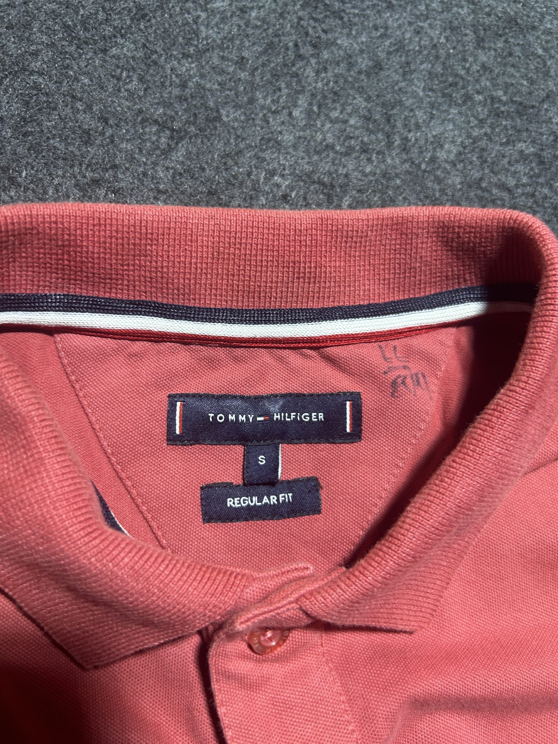 Tommy Hilfiger Red T-Shirt back view