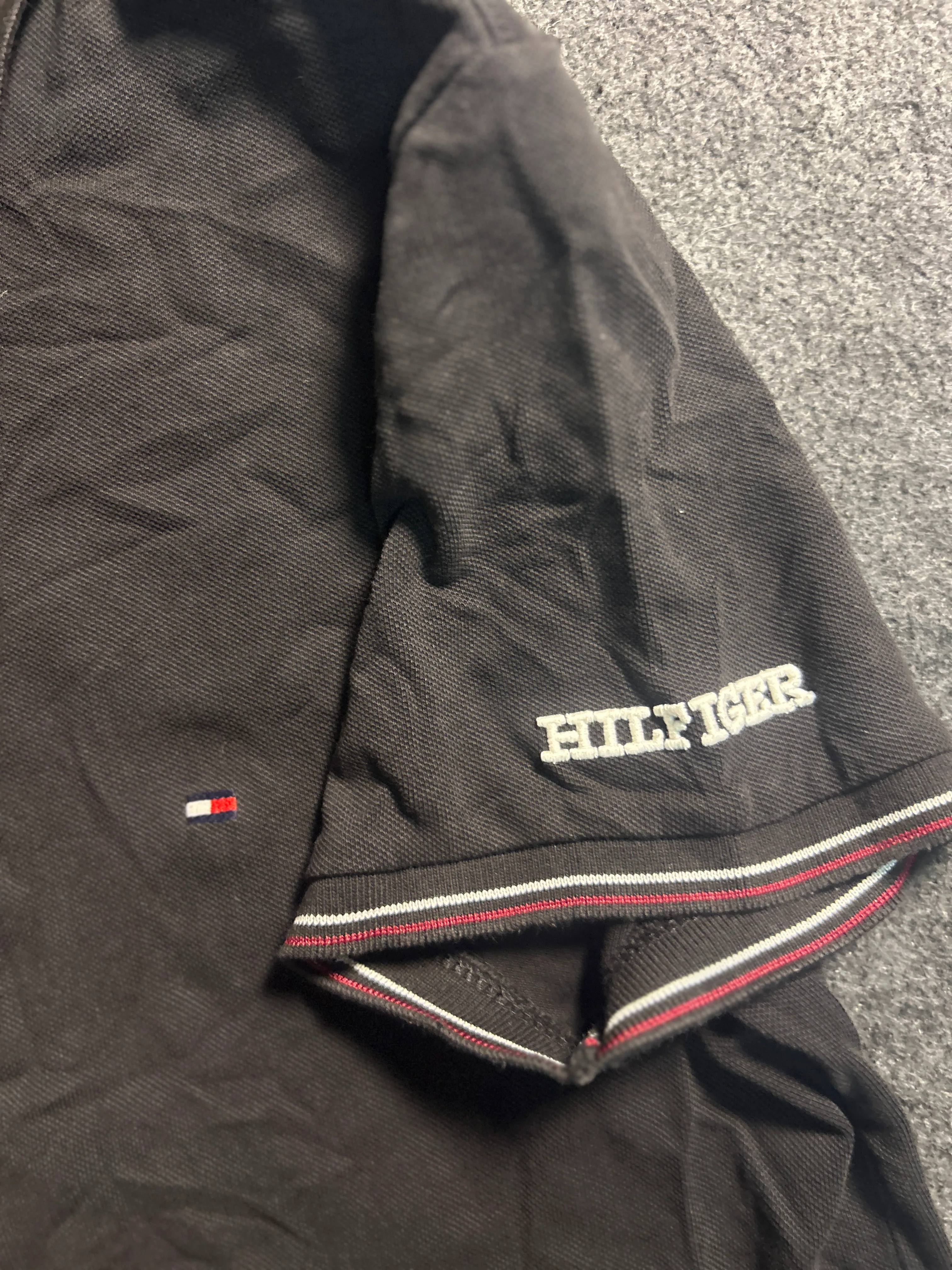 Tommy Hilfiger Black Trousers back view