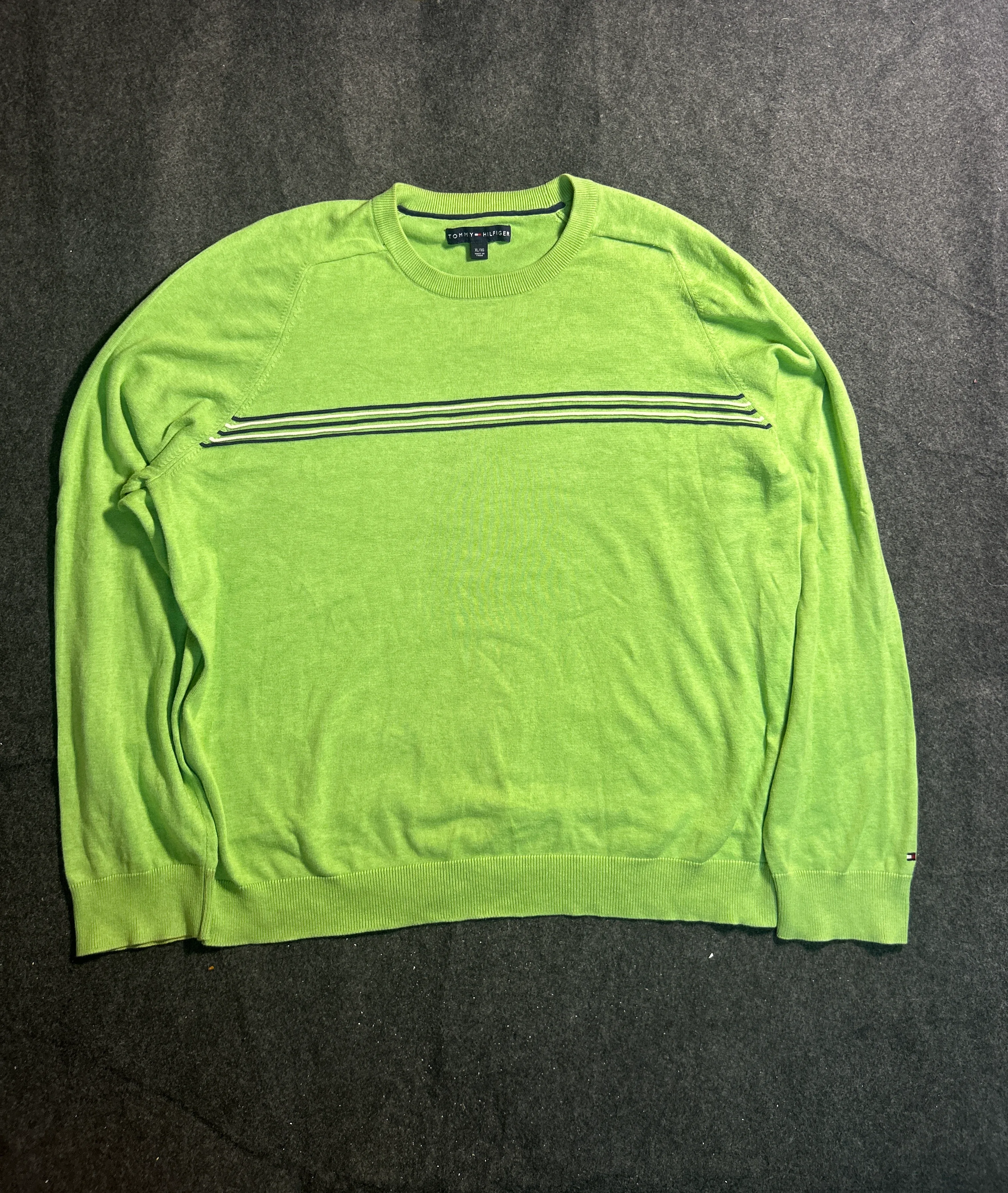 Tommy Hilfiger Green Sweatshirt front view