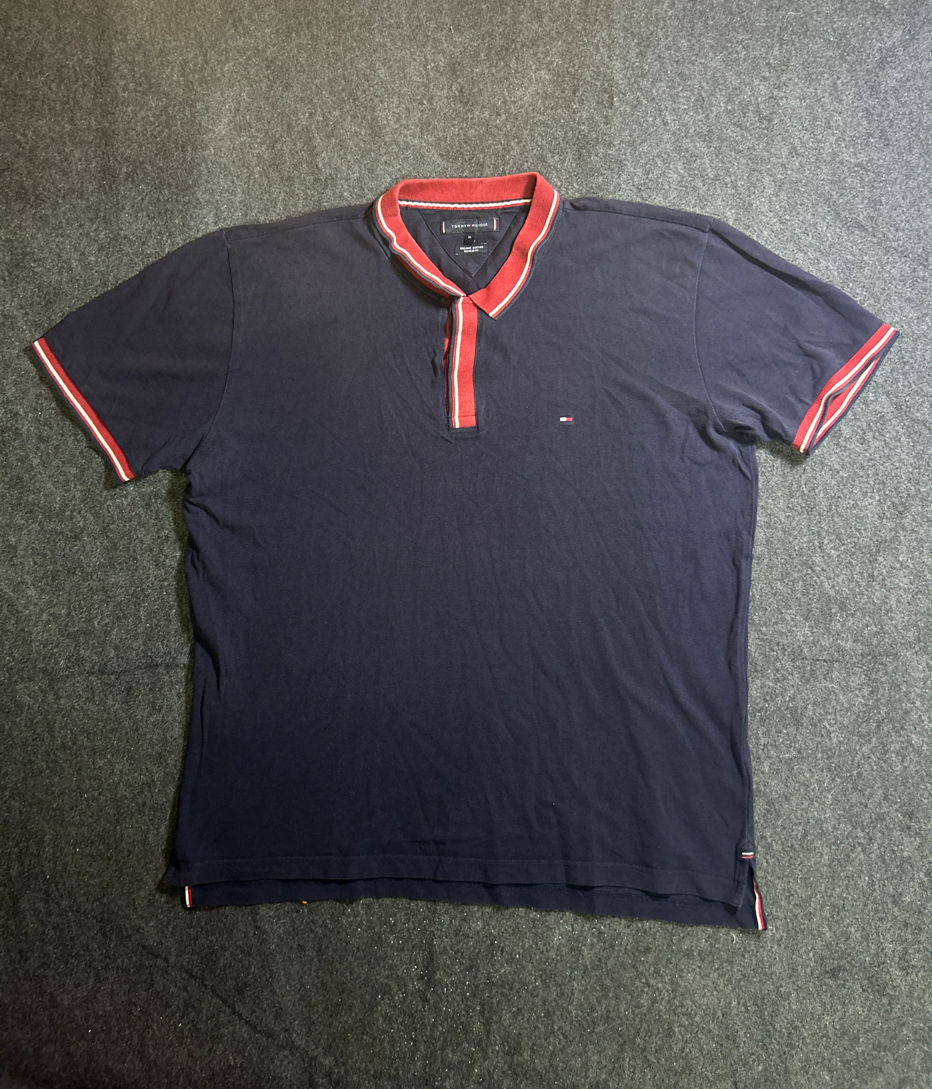 Tommy Hilfiger Navy T-Shirt front view