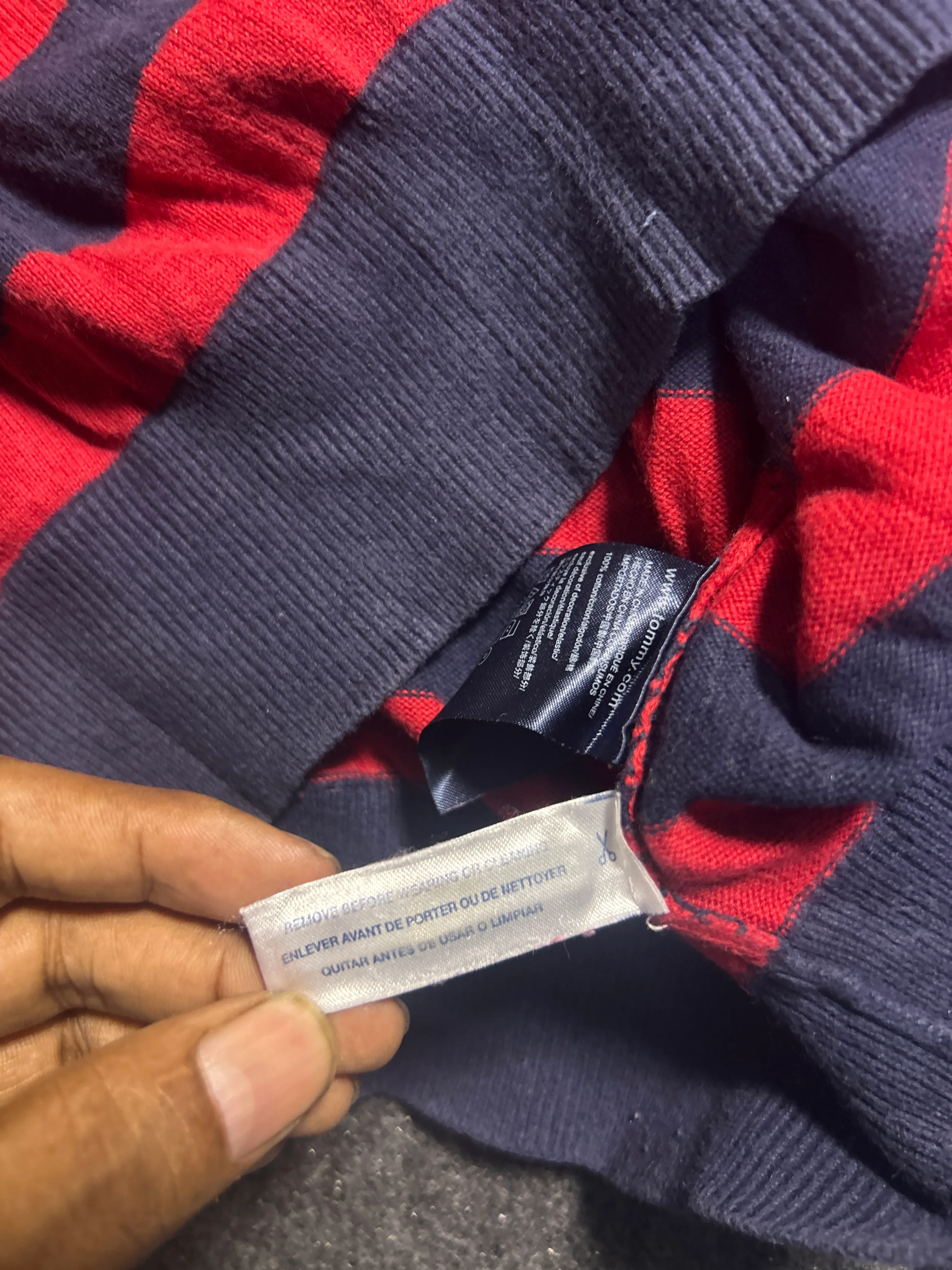 Tommy Hilfiger Navy Sweater alternate view