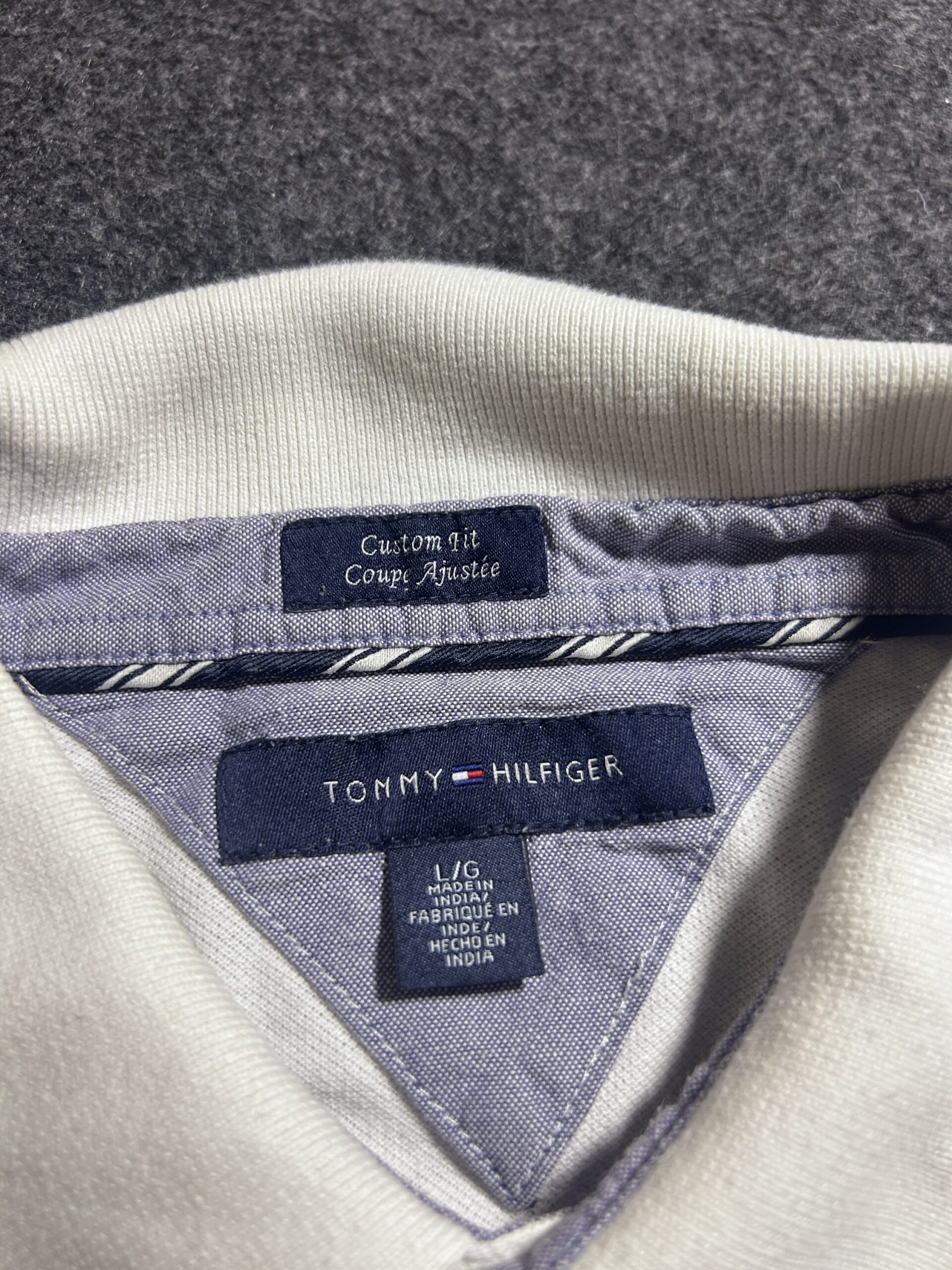 Tommy Hilfiger White T-Shirt detail view