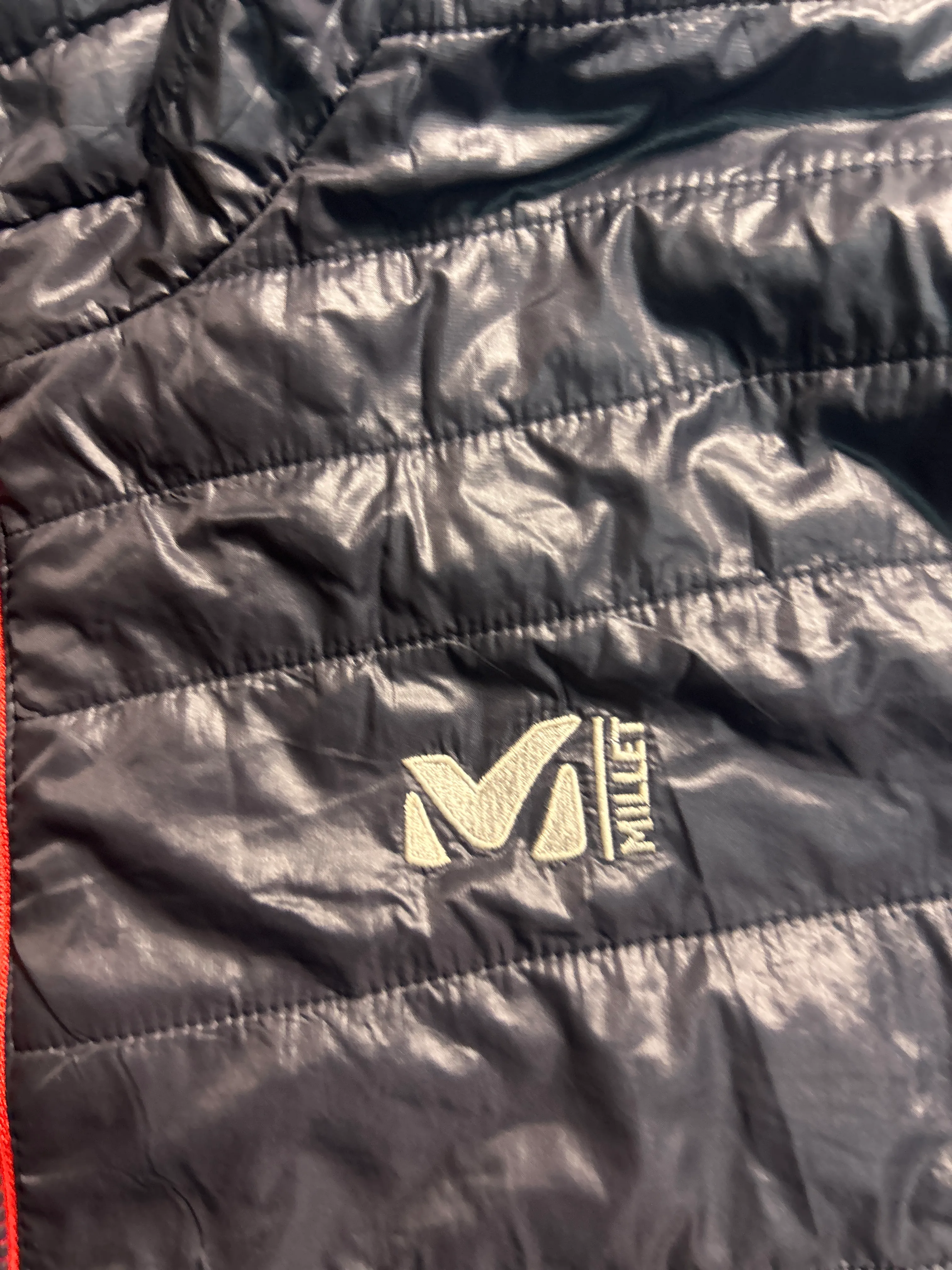 Millet Black Puffer Jacket detail view