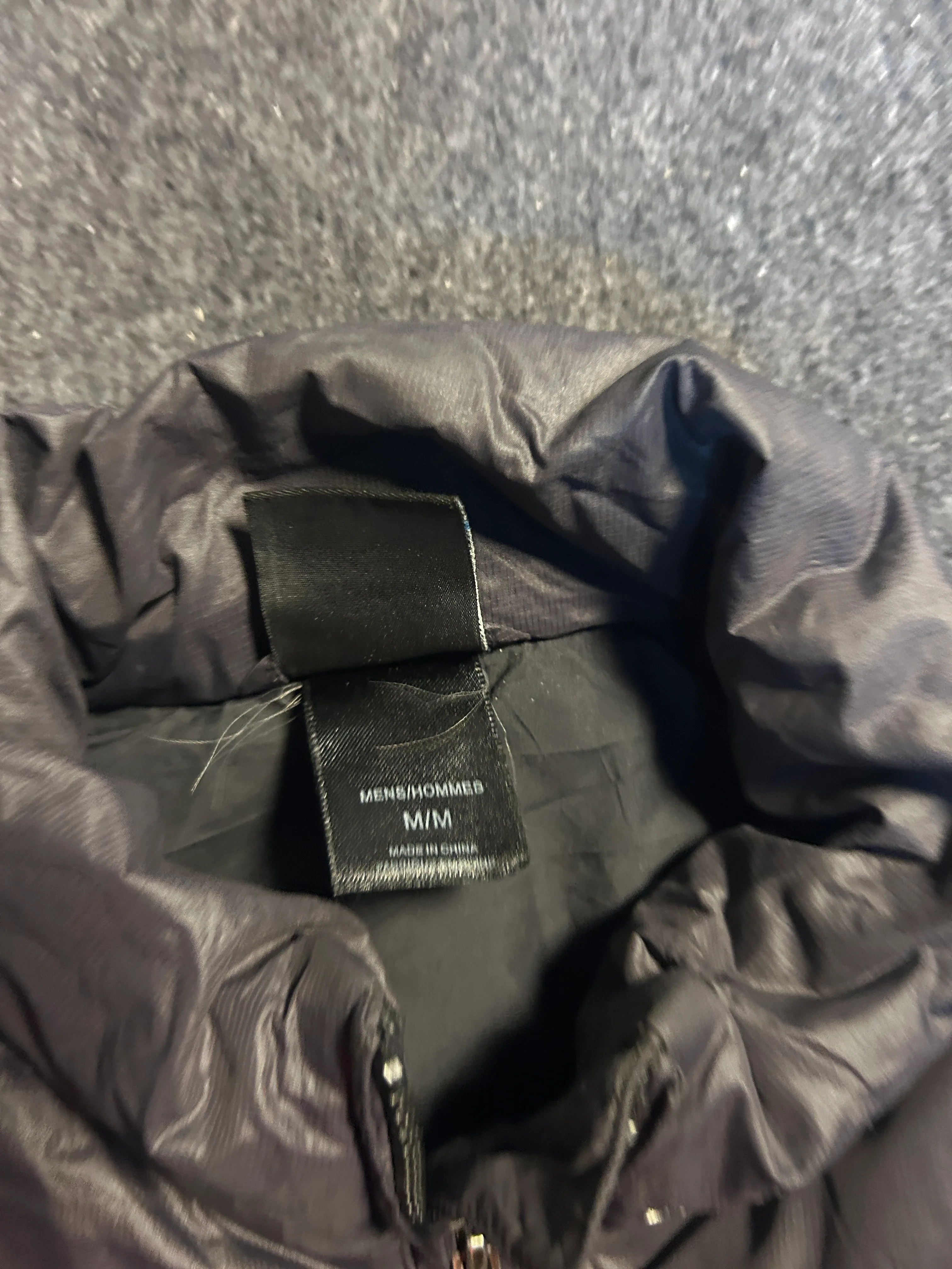 The North Face 900 Series Black Down Puffer Jacket back view