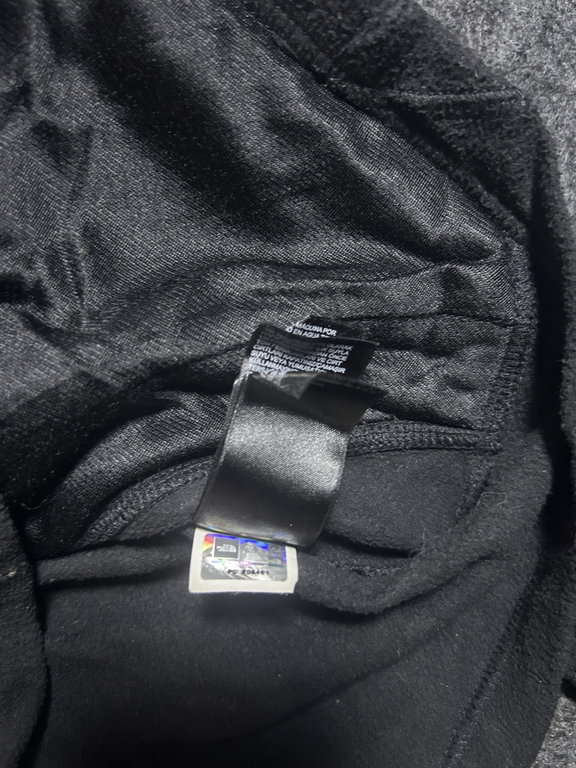 The North Face Black Jacket back view