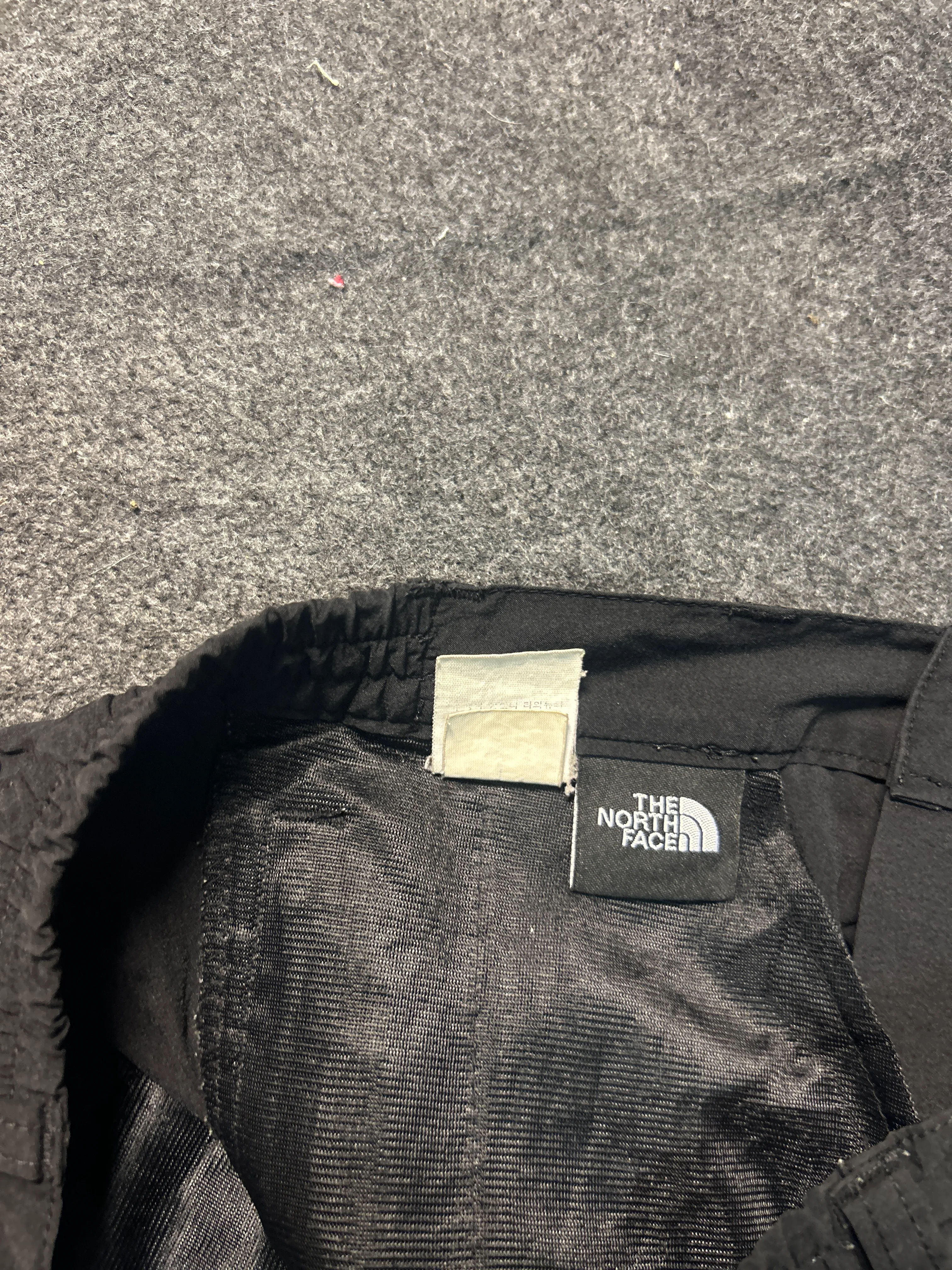 The North Face Black Pants back view