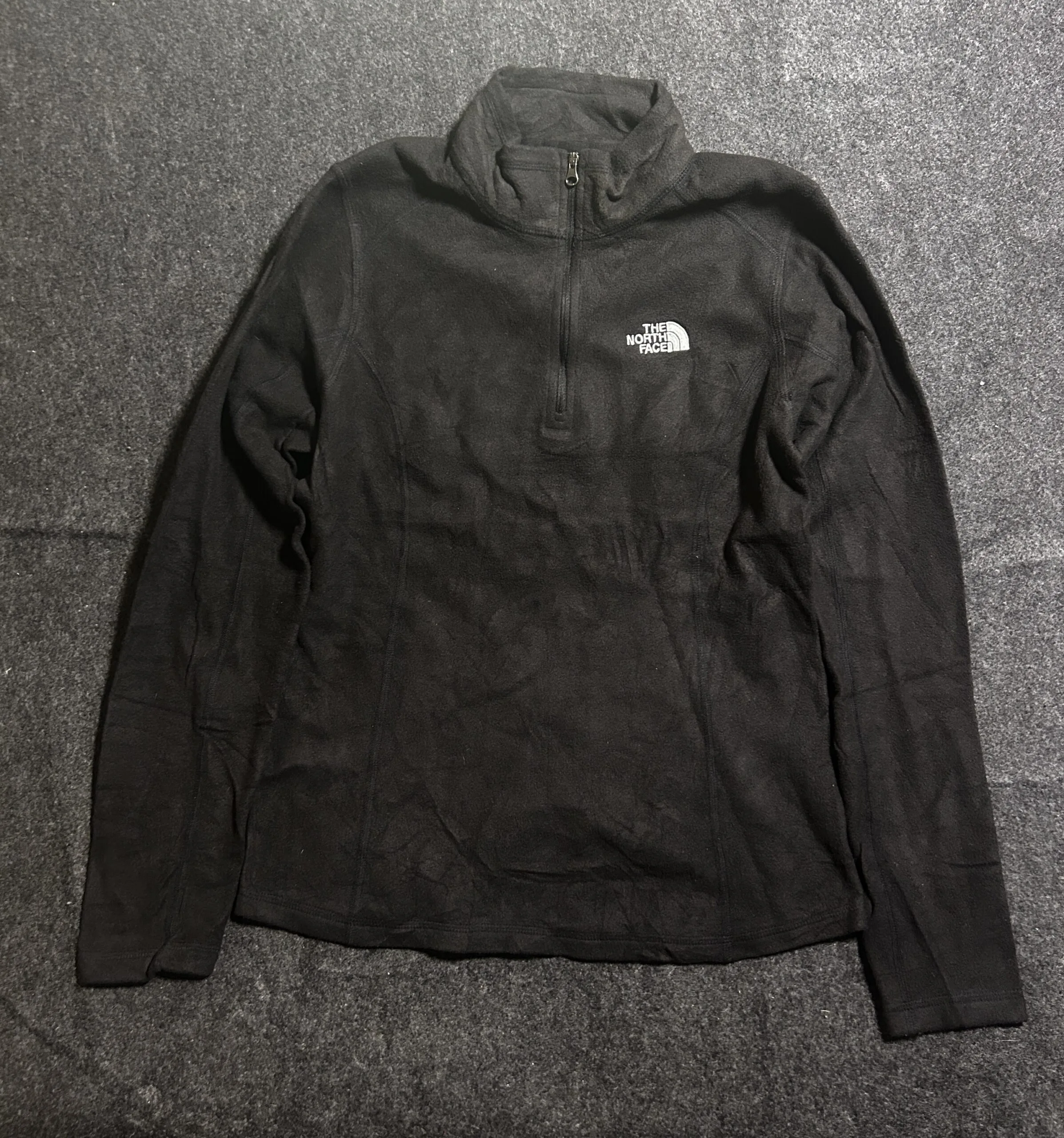 The North Face Black simple front view