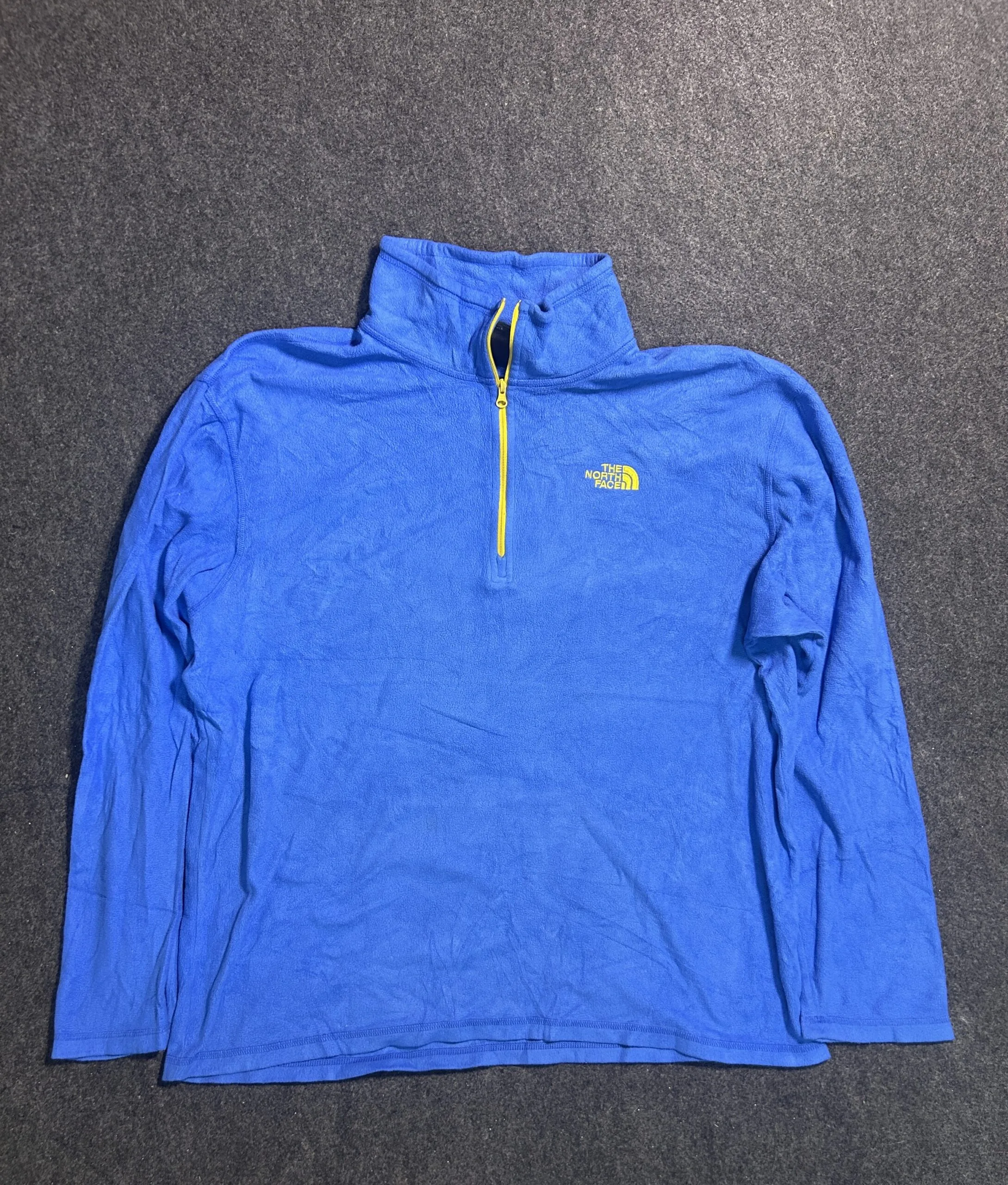 The North Face Blue Sweater front view
