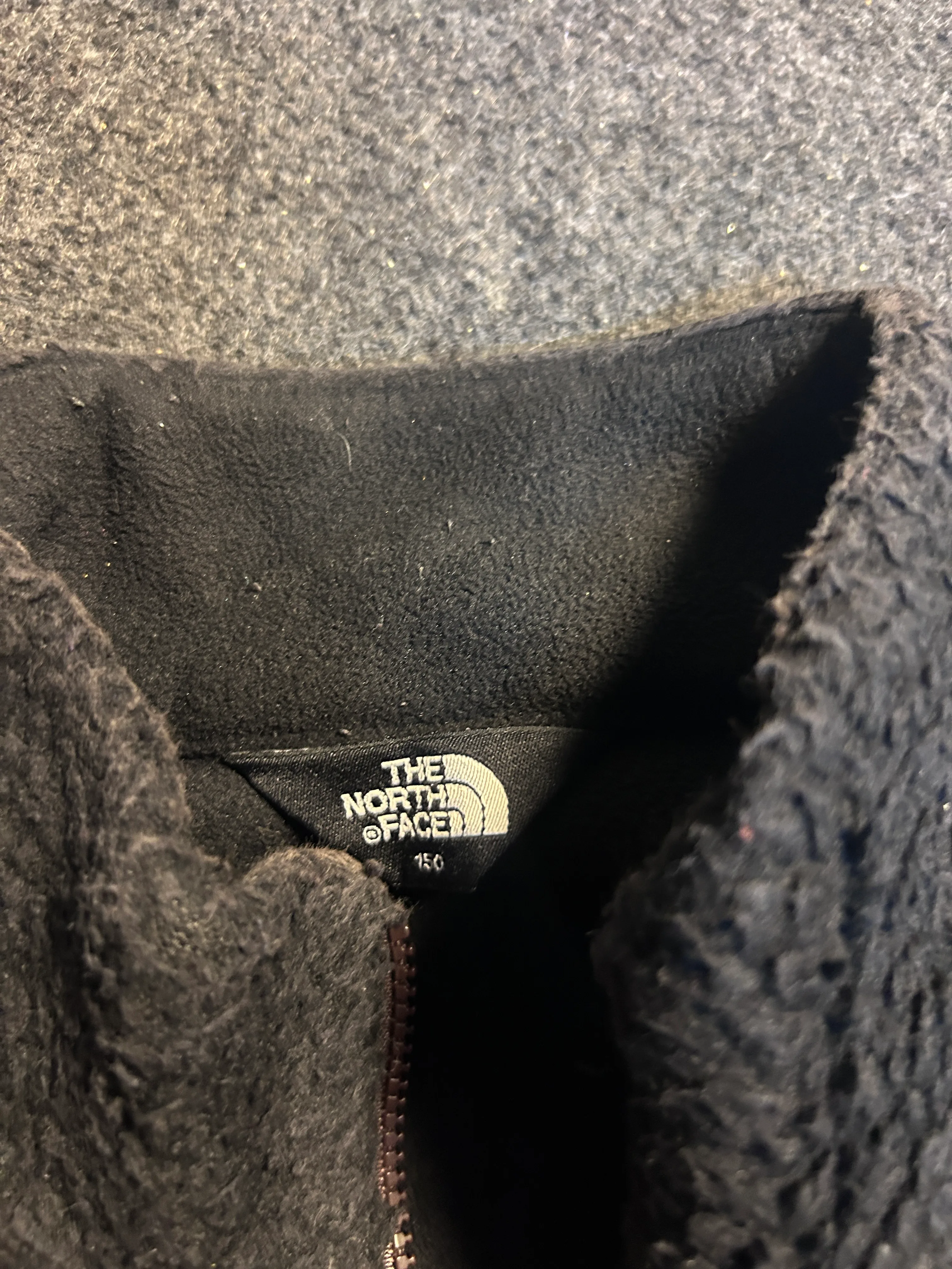 The North Face Black Series Black Fleece Jacket detail view