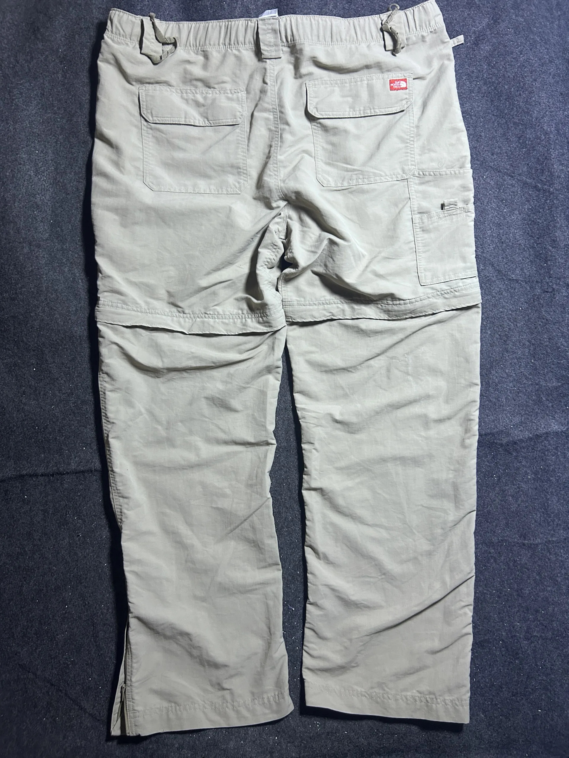 The North Face Khaki Cargo Pants detail view