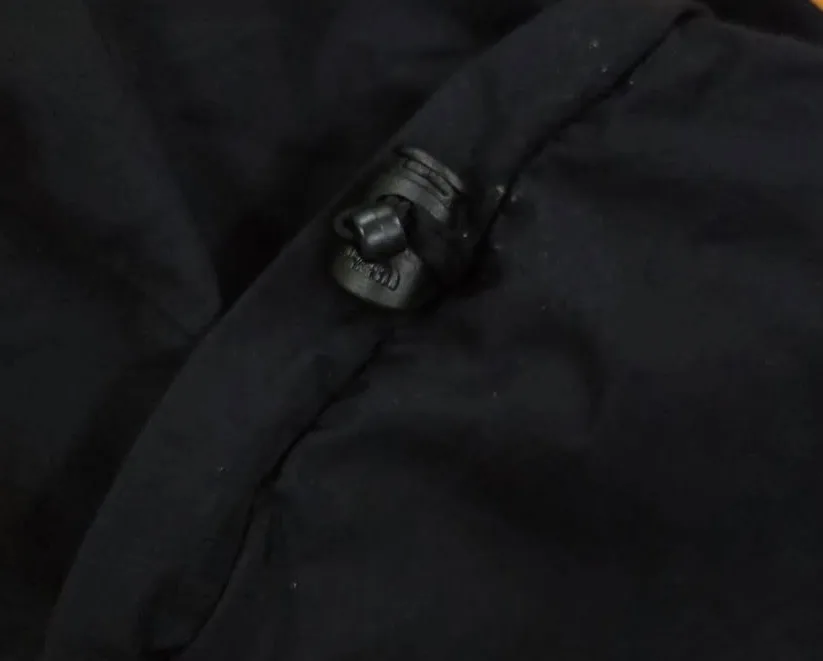 The North Face Black Windbreaker Jacket detail view