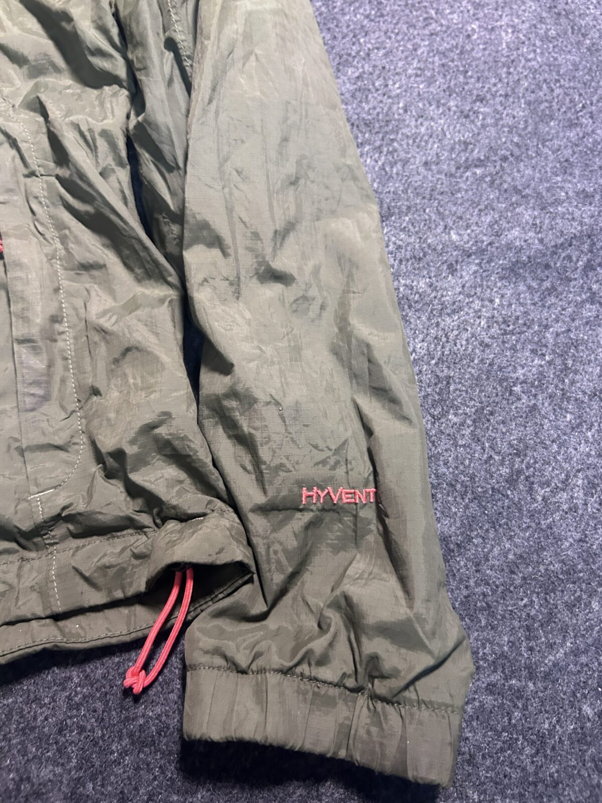 The North Face HyVent Green Jacket alternate view
