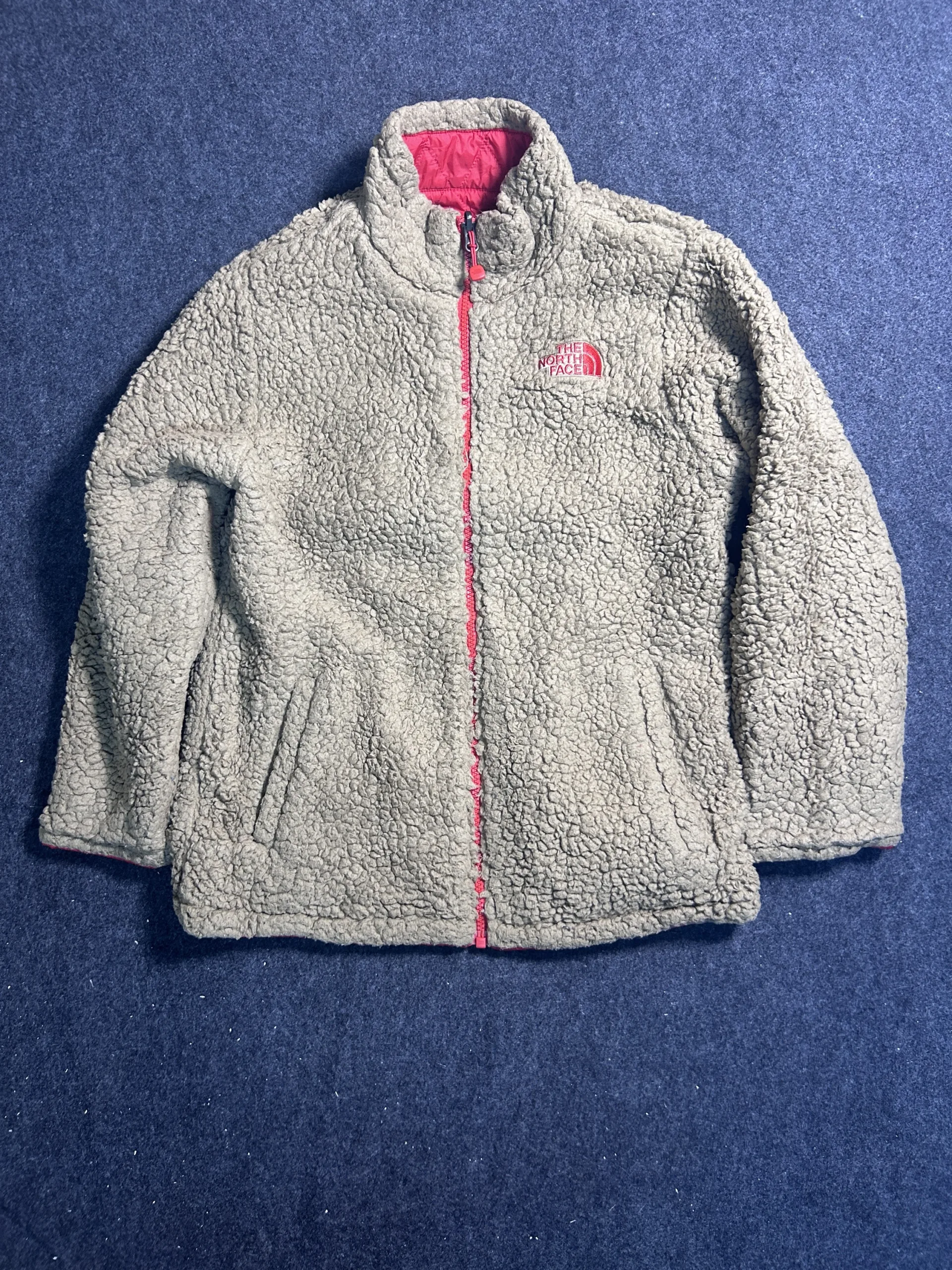 The North Face Red Jacket back view