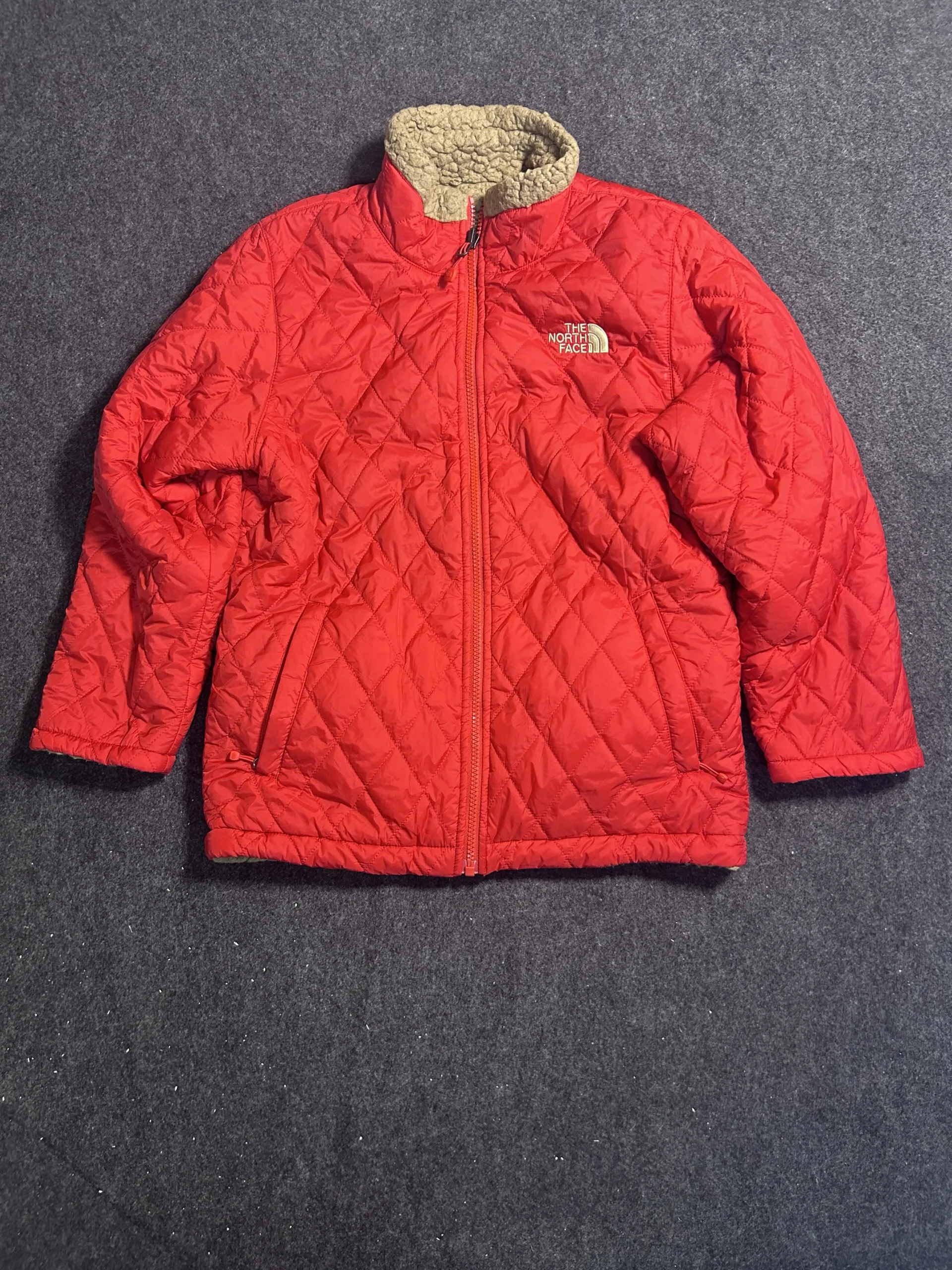 The North Face Red Jacket detail view