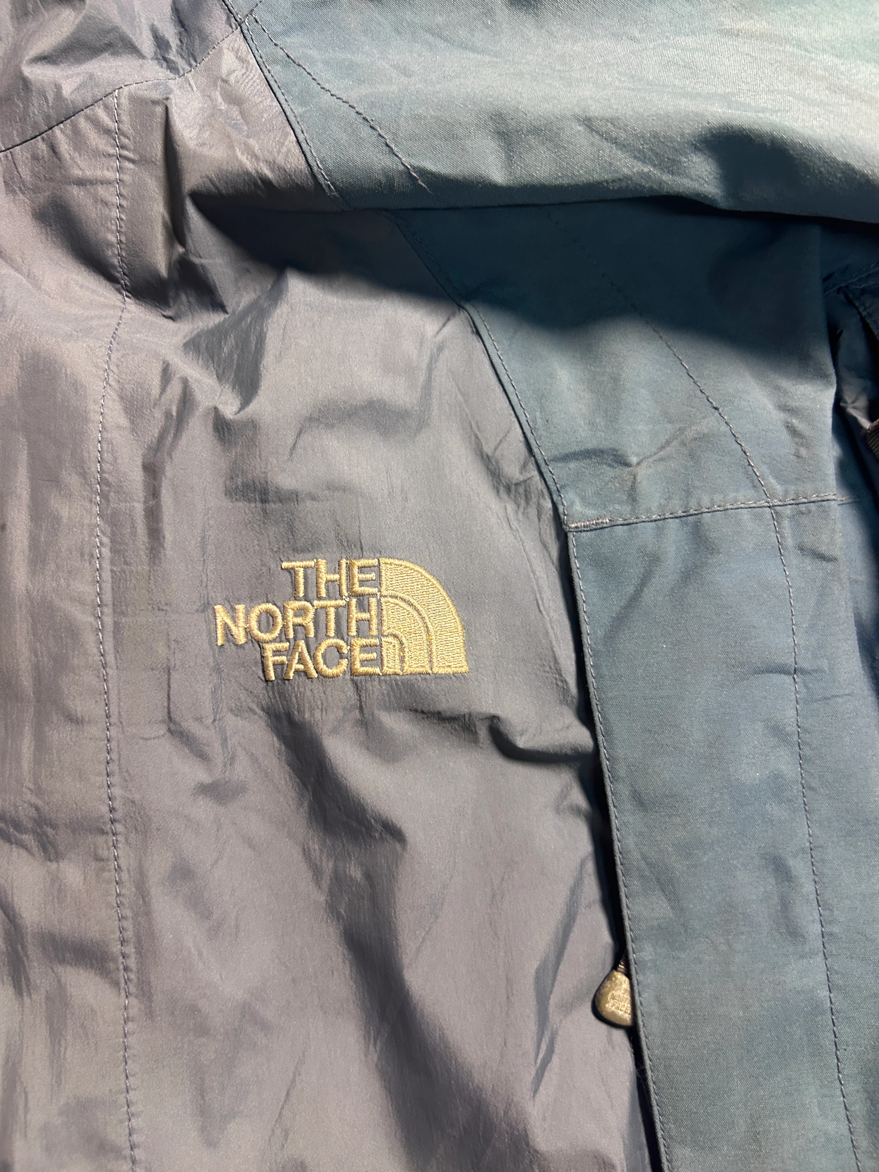 The North Face GORE-TEX Grey Jacket back view