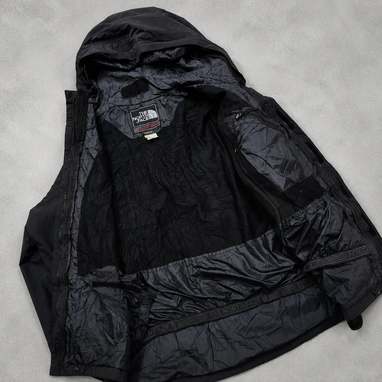 The North Face GORE-TEX Black Jacket detail view