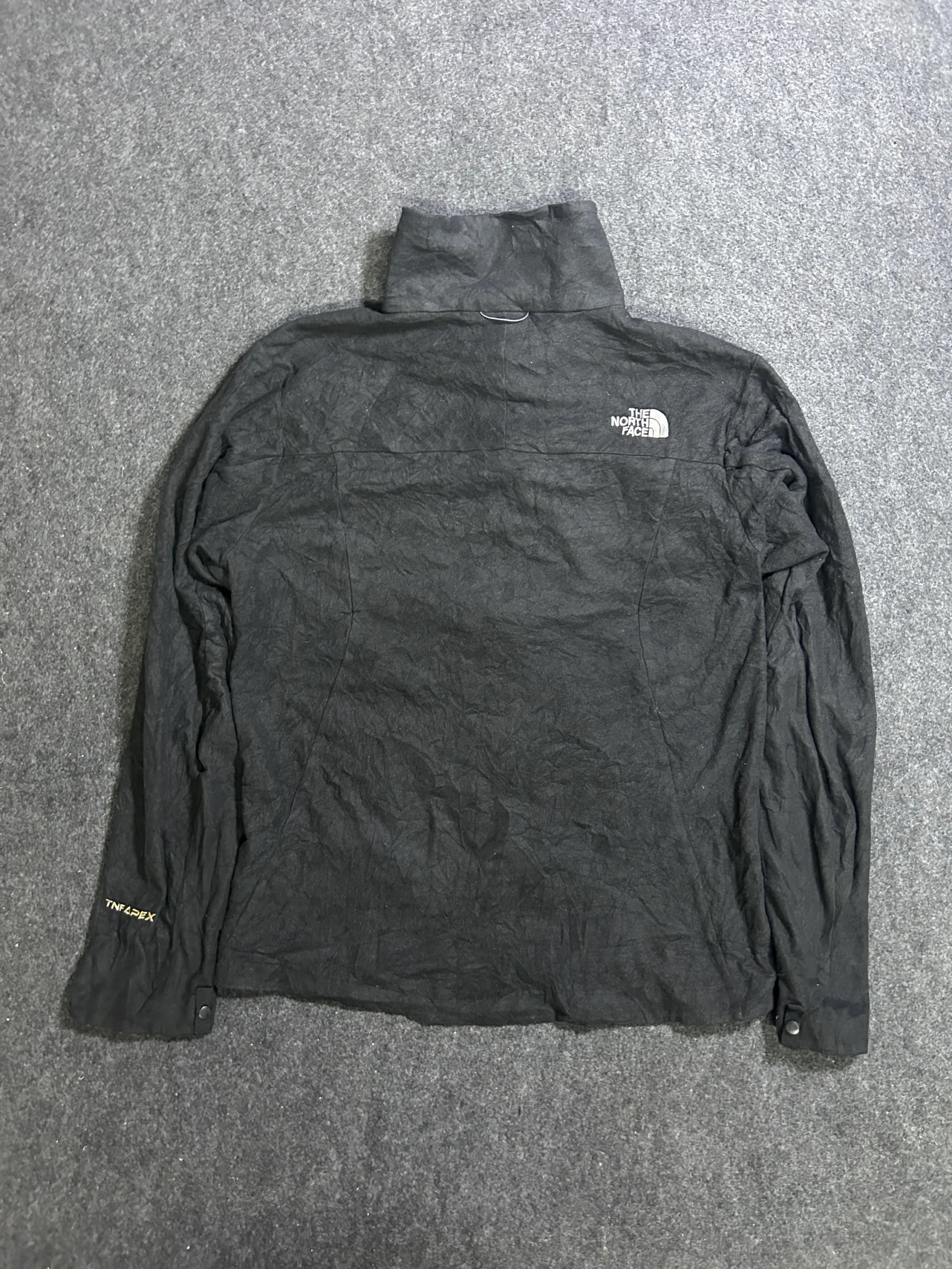 The North Face TNF Apex Black Jacket detail view