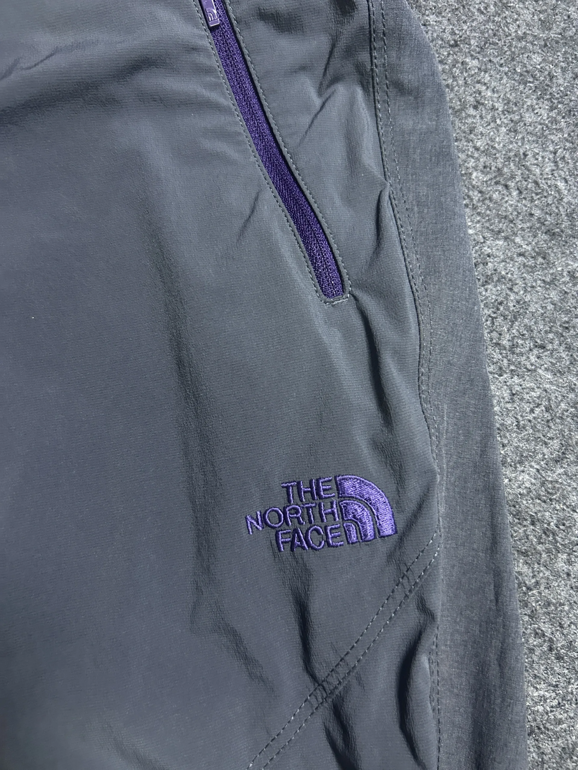 The North Face Grey Pants back view