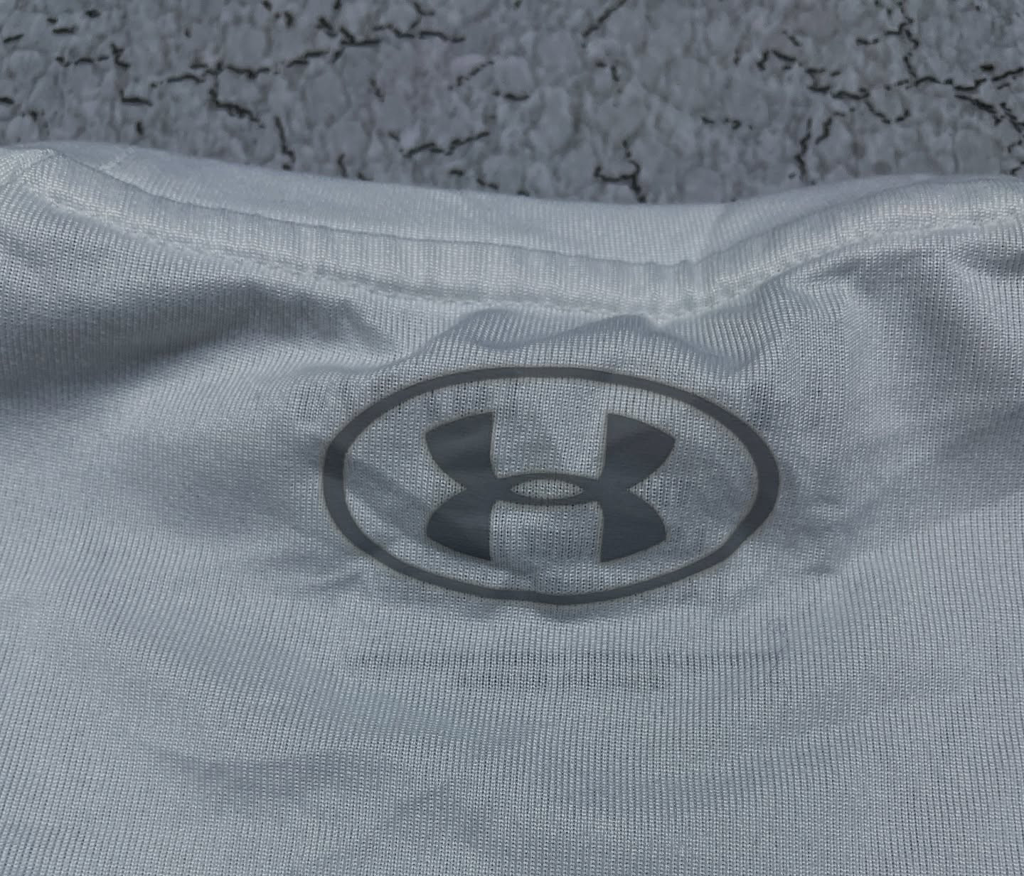 Under Armour White simple back view